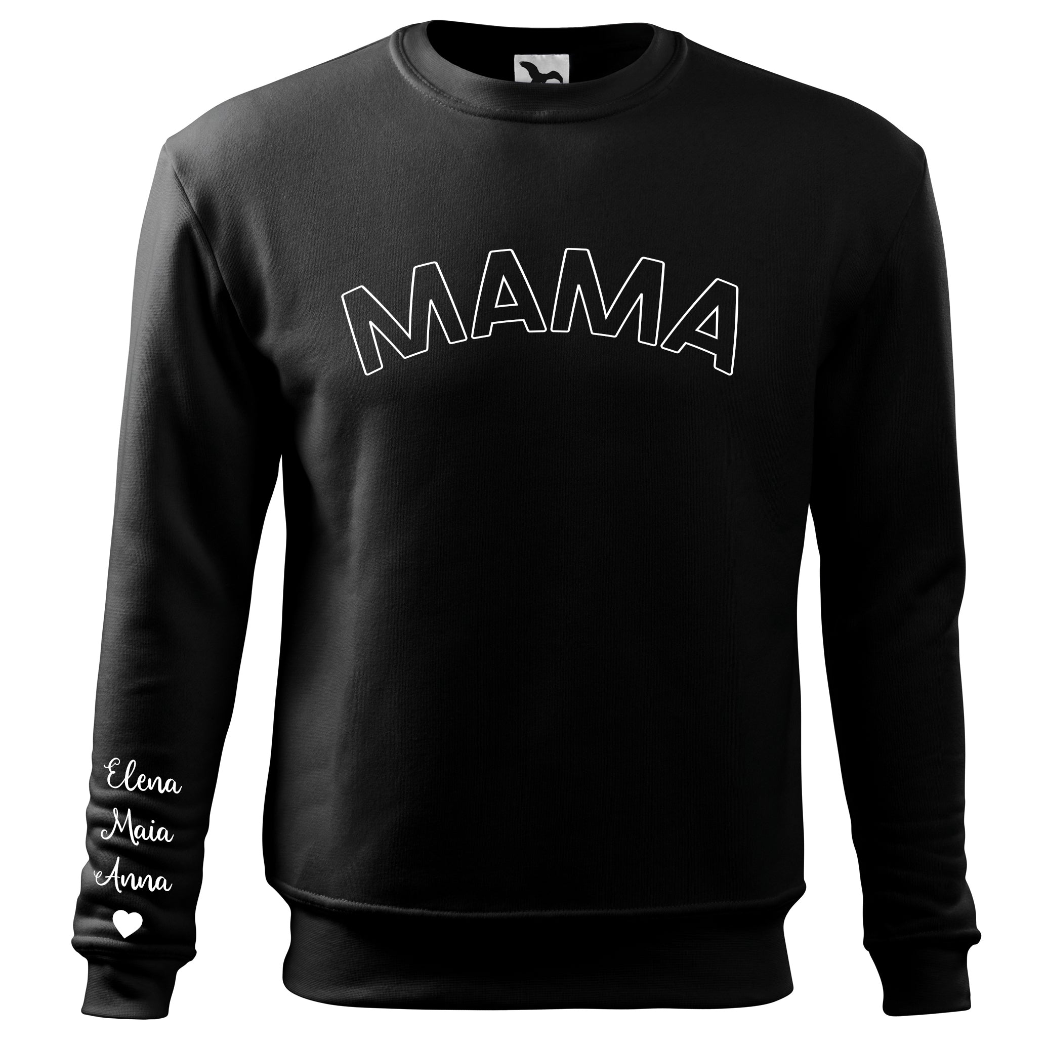 MAMA Sweatshirt mit personalisierten Namen auf den Arm perfekt fur den