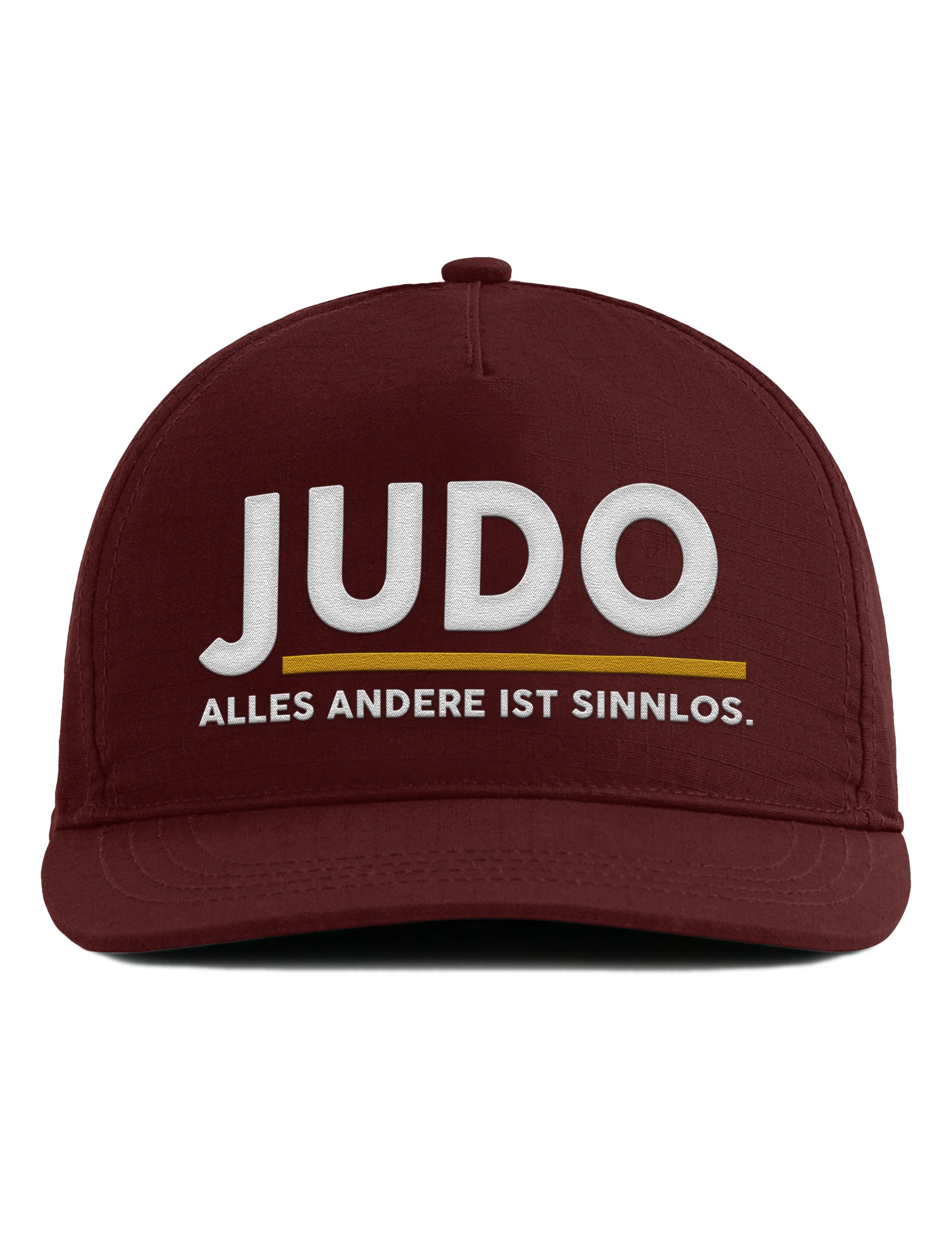 Snapback Cap – Judo alles andere ist sinnlos – Unisex Basecap - Bestickt