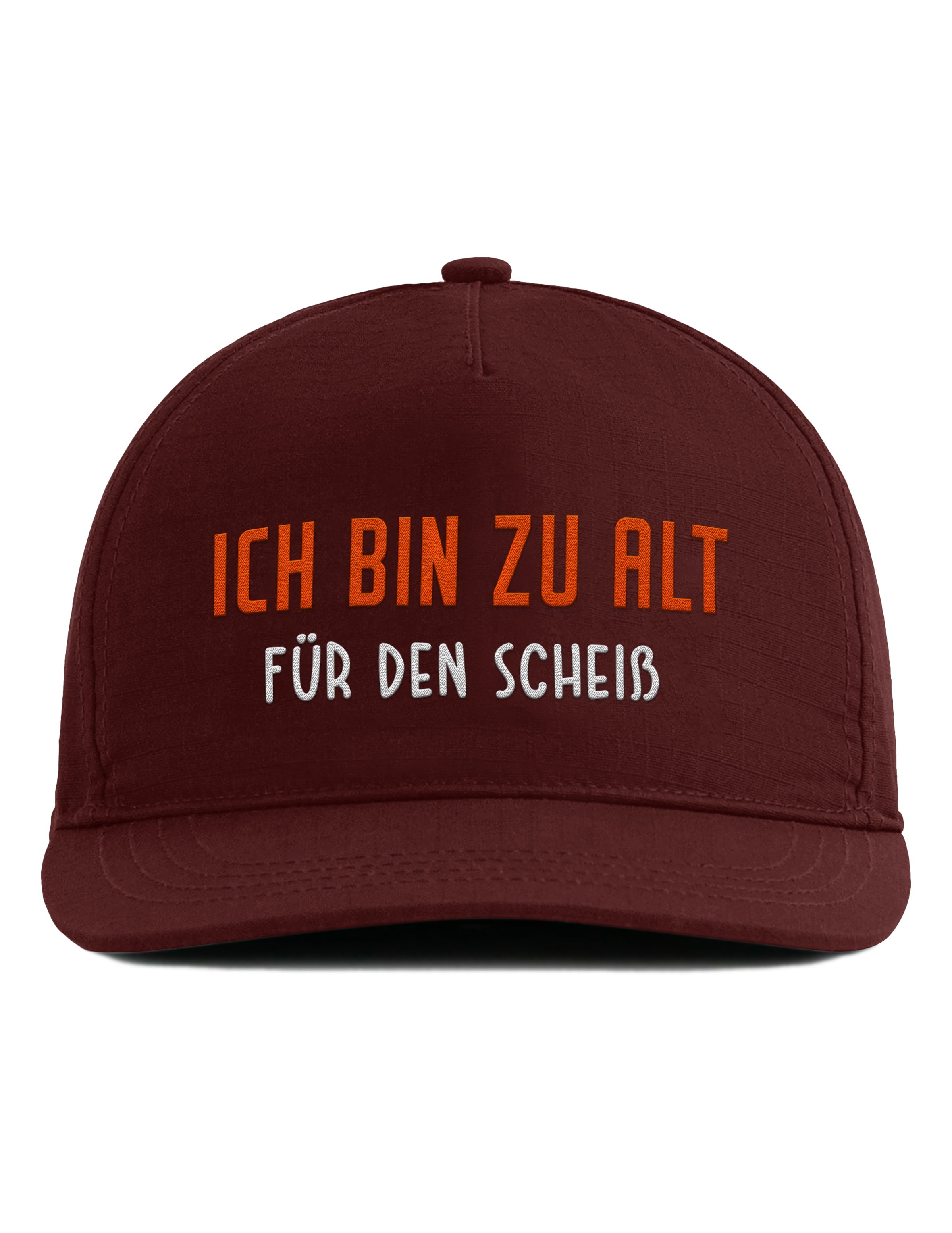 Snapback Cap – Ich bin zu alt für diesen Scheiß – Bestickt – Unisex Basecap