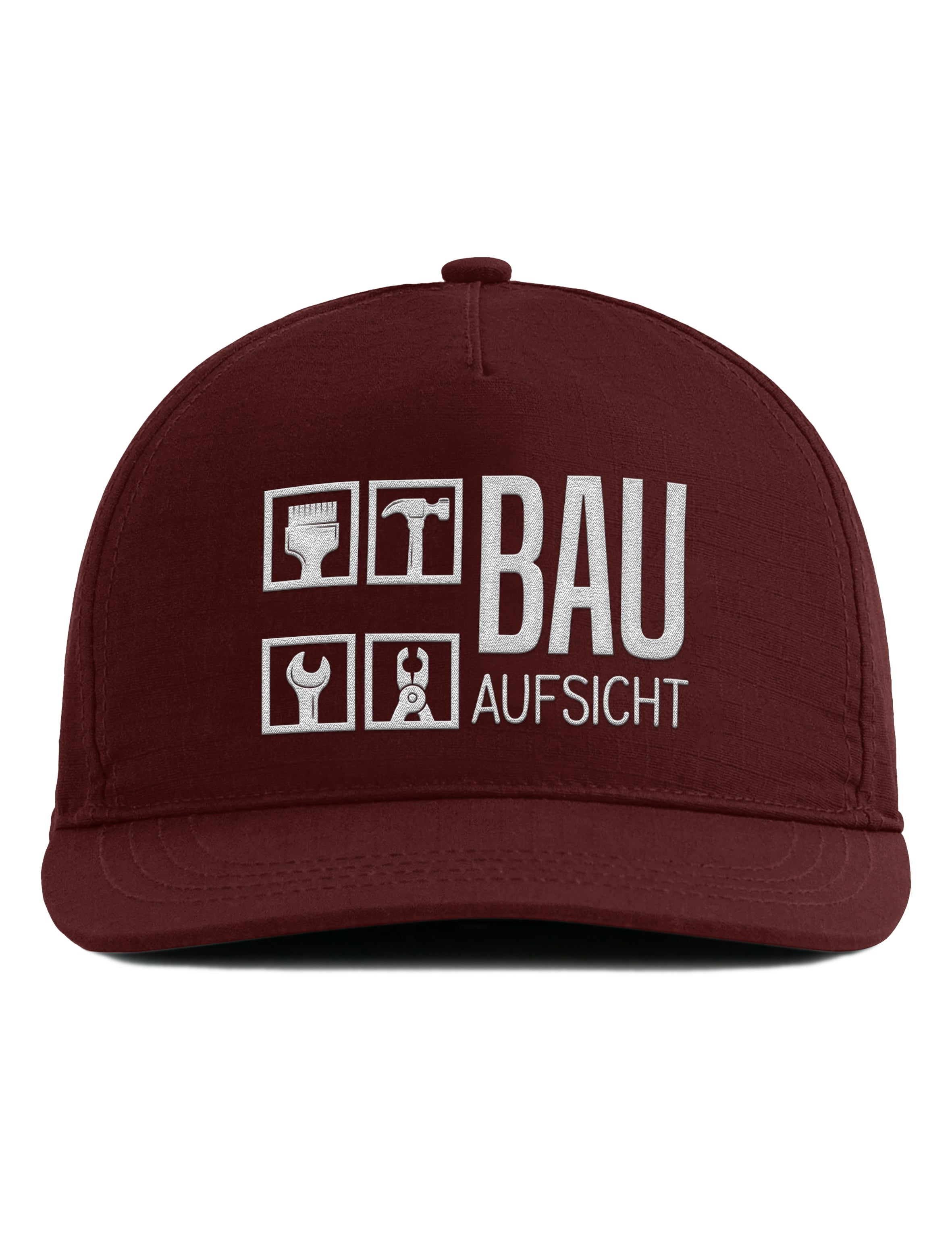 Snapback Cap – Bauaufsicht – Bestickt – Unisex Basecap