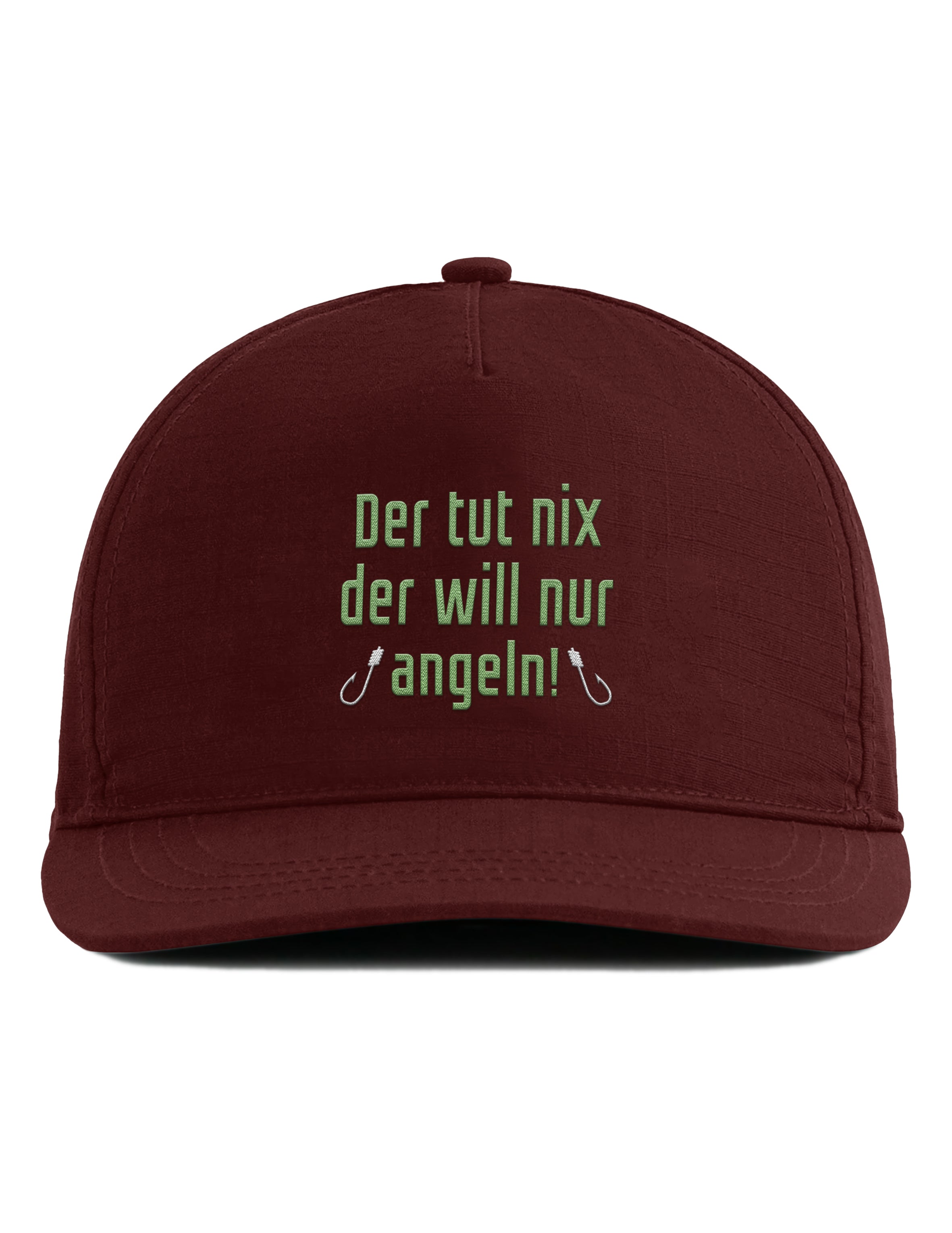 Snapback Cap – Der tut nix der will nur angeln – Bestickt – Unisex Basecap