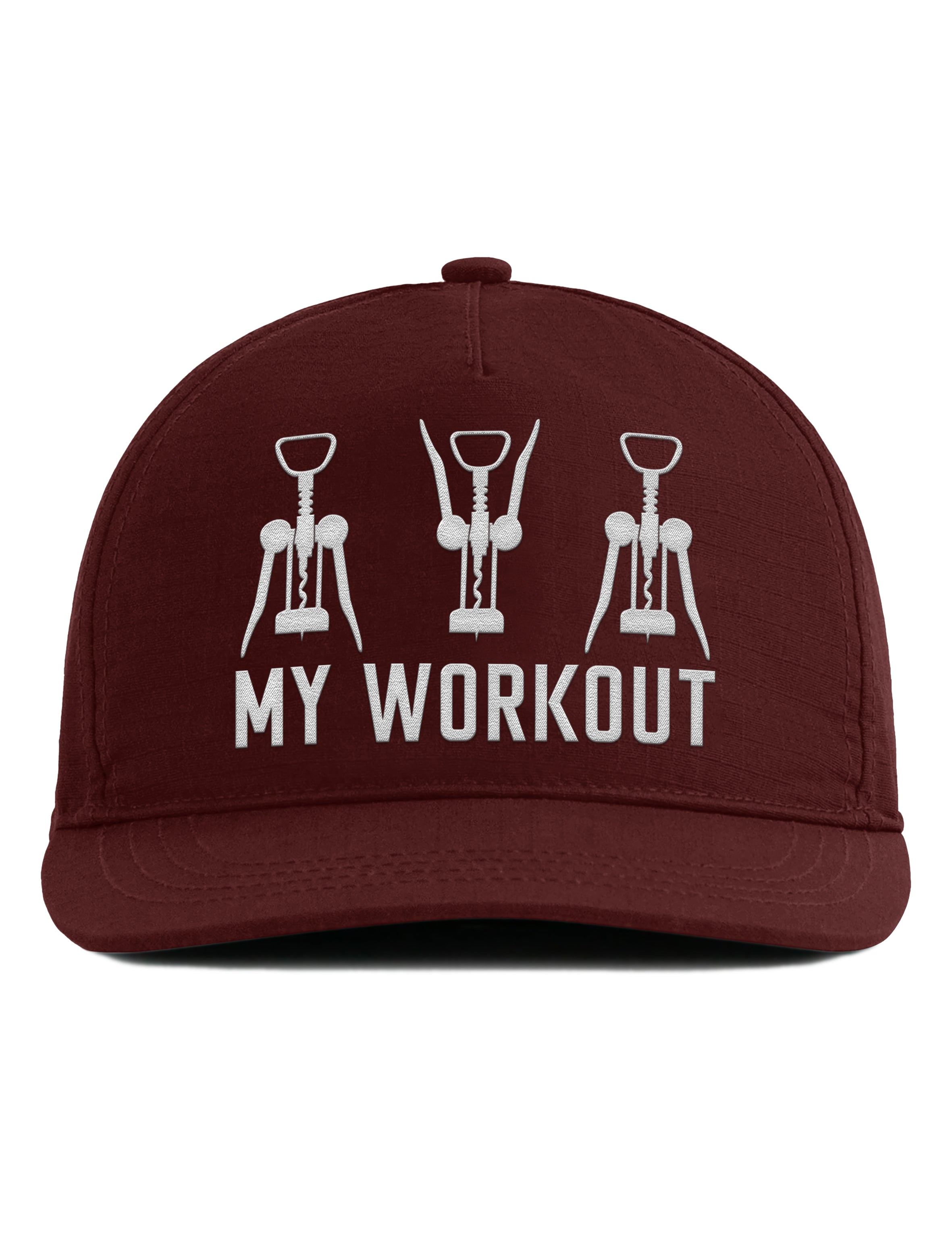 Snapback Cap – My Workout – Unisex Basecap - Bestickt