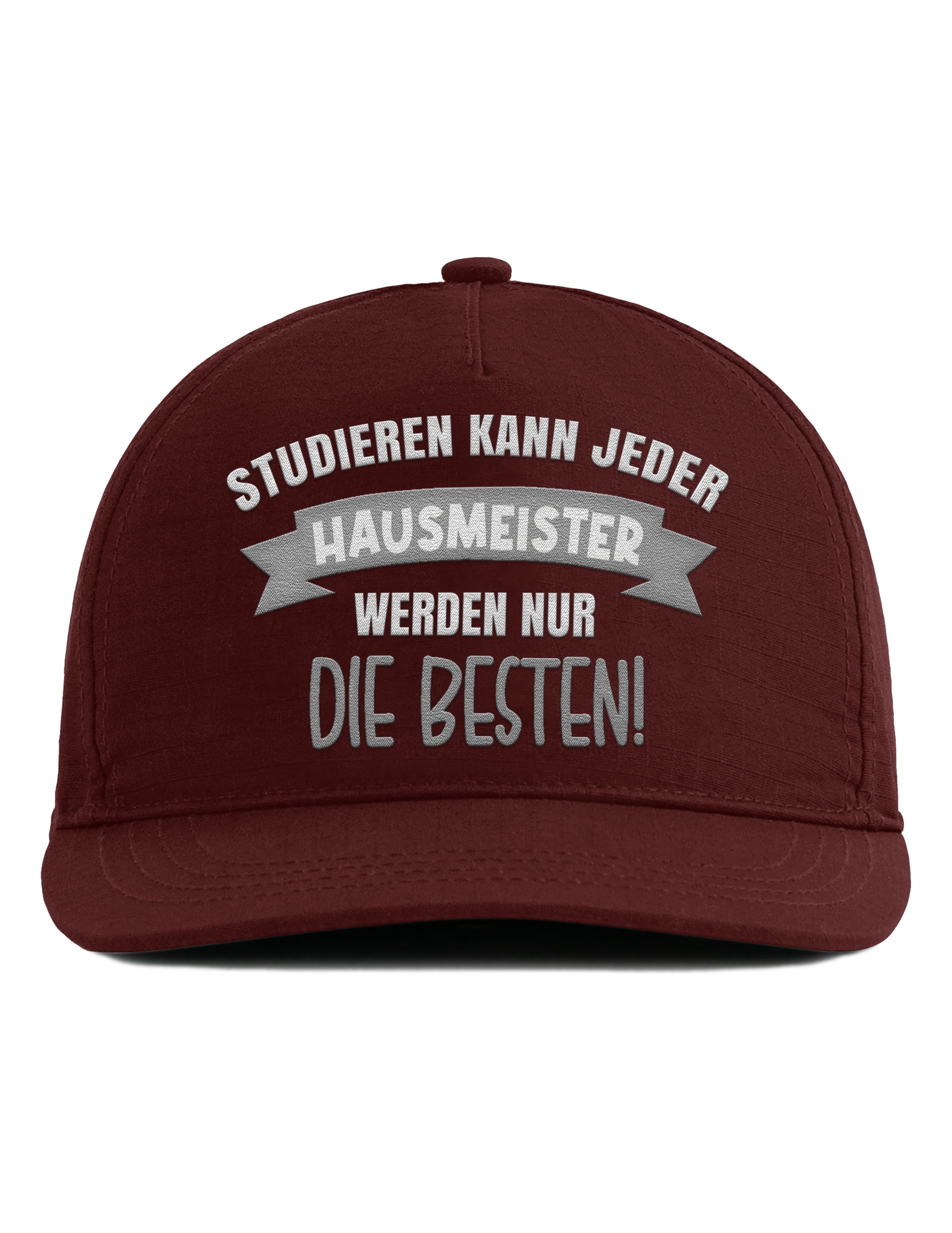 Snapback Cap – Hausmeister werden nur die besten! – Unisex Basecap - Bestickt