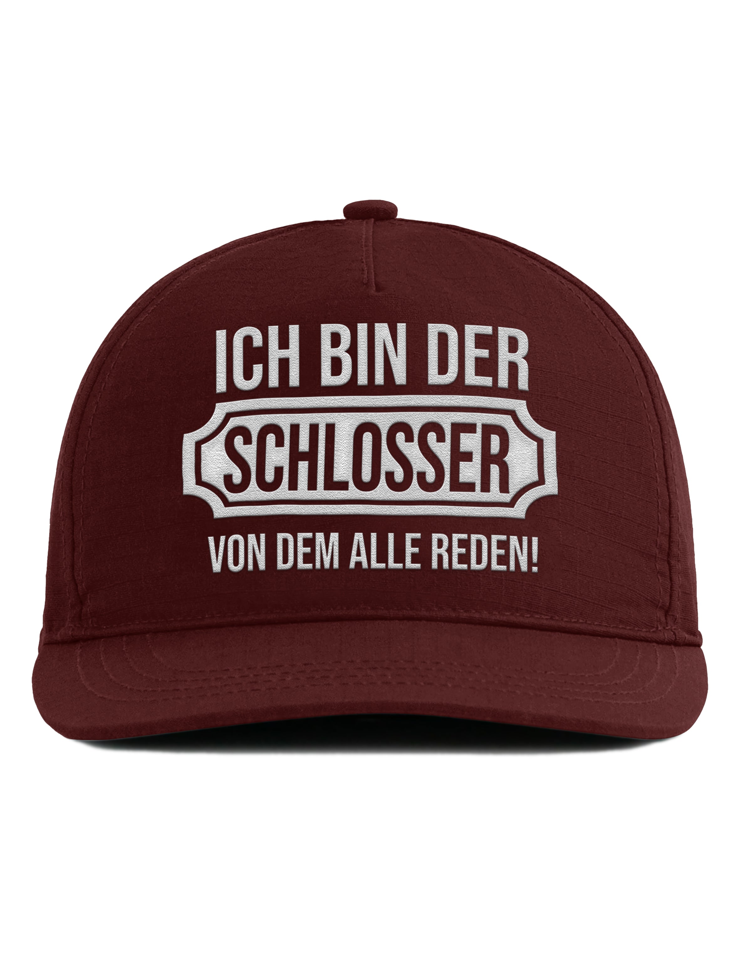 Snapback Cap – Ich bin der Schlosser von dem alle reden – Unisex Basecap - Bestickt