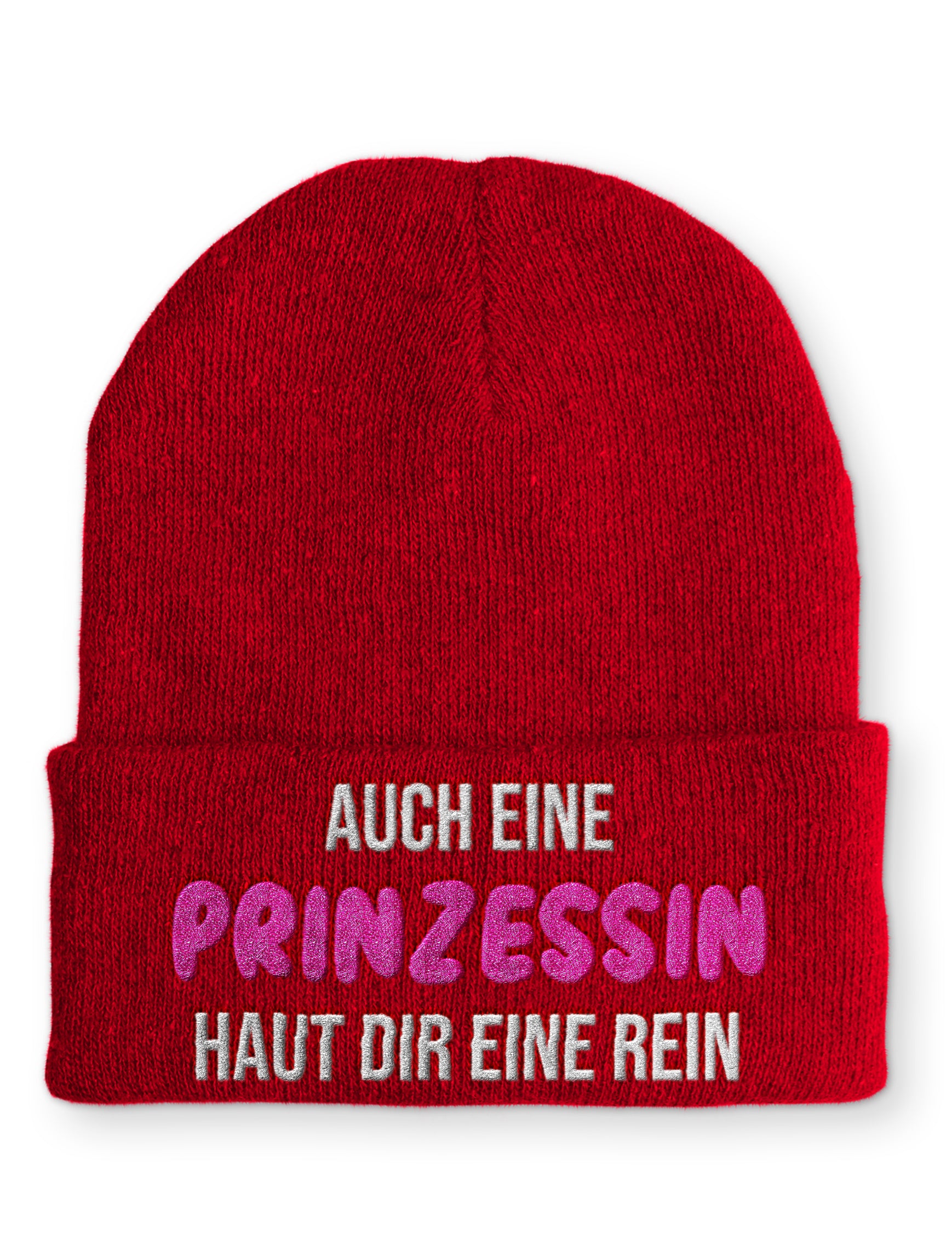 Mütze Auch eine Prinzessin haut dir eine rein