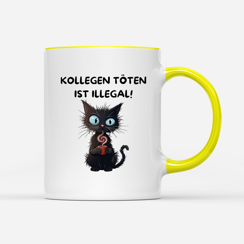 Tasse Kollegen töten ist illegal