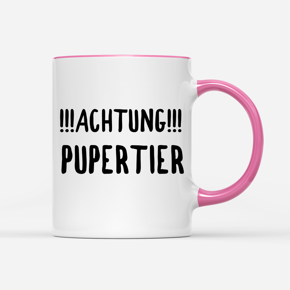 Tasse Achtung Pupertier