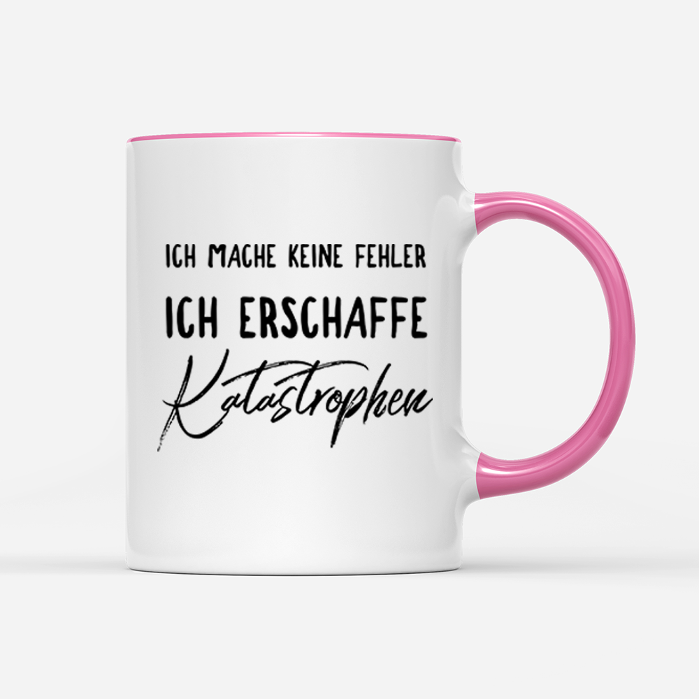 Tasse Ich mache keine Fehler