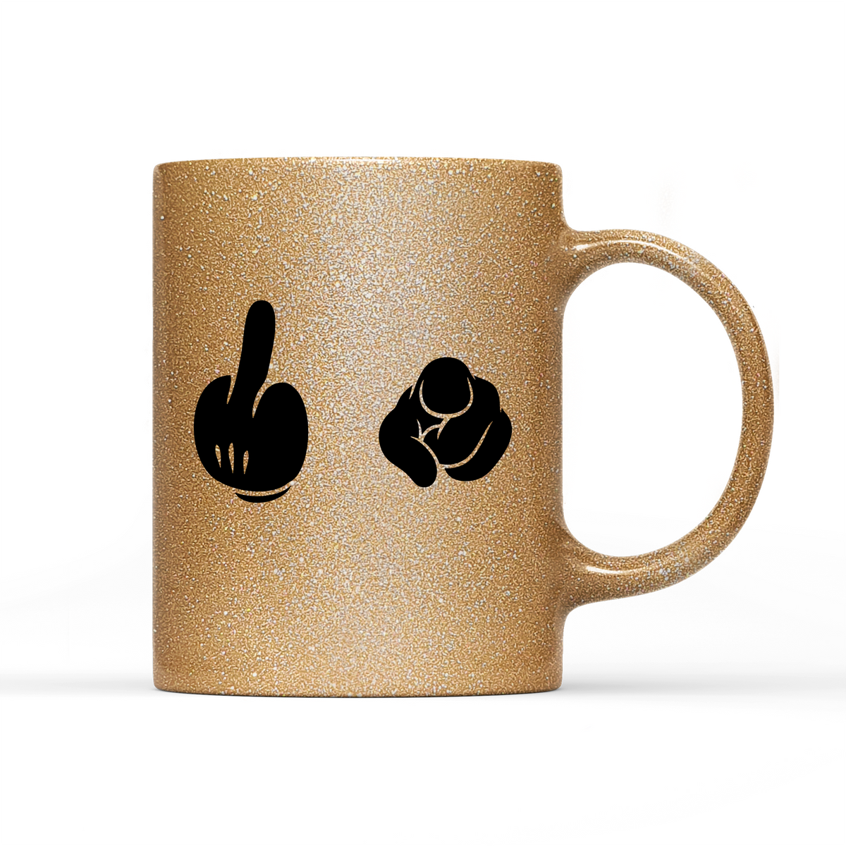 Tasse Glitzer Edition Du!