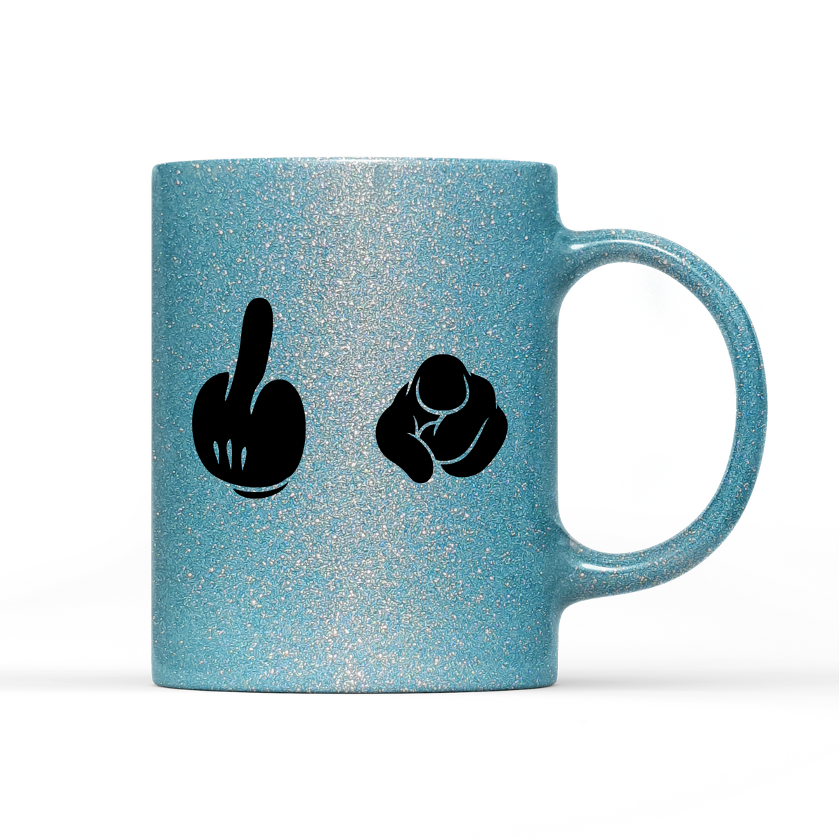 Tasse Glitzer Edition Du!