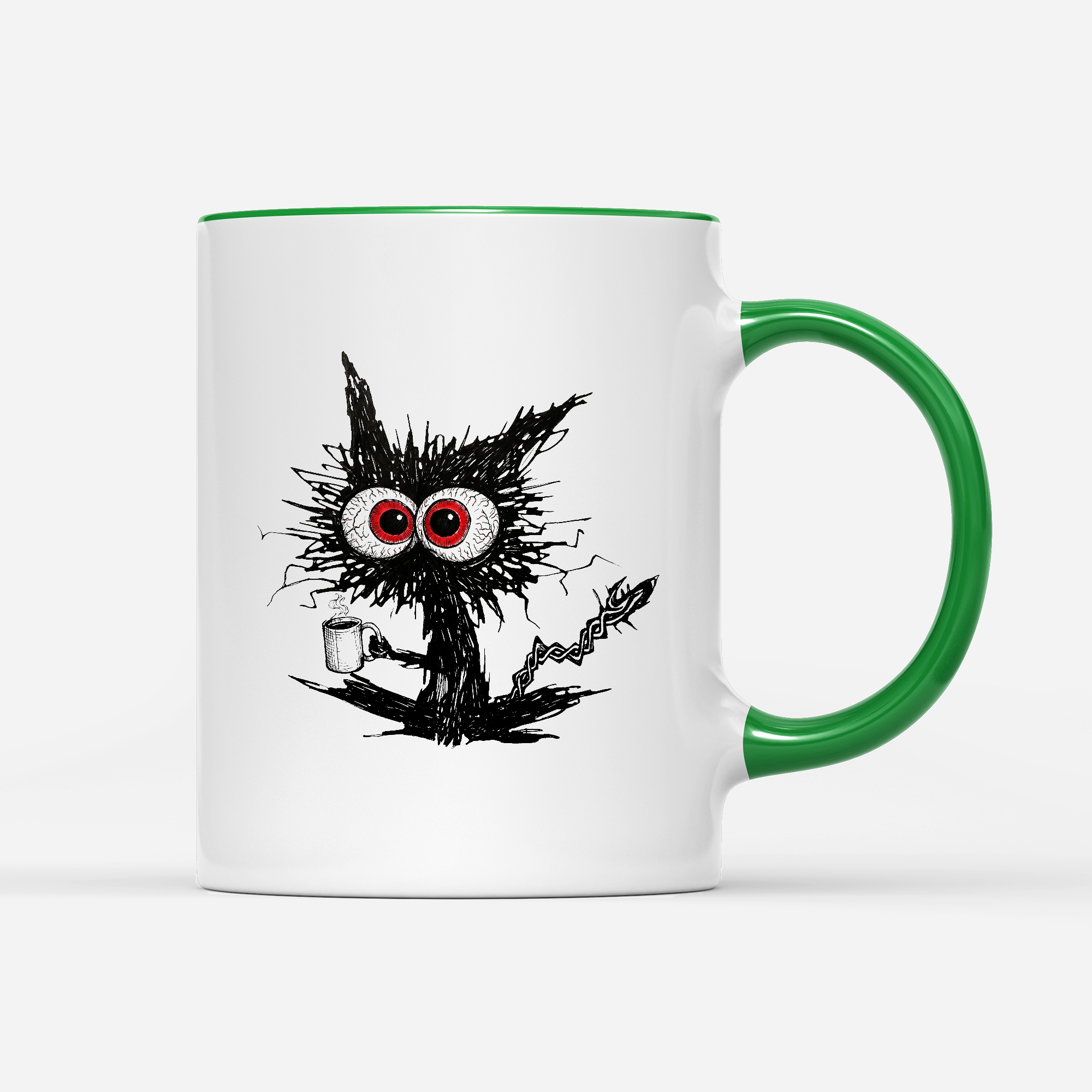 Tasse Katze Kaffee