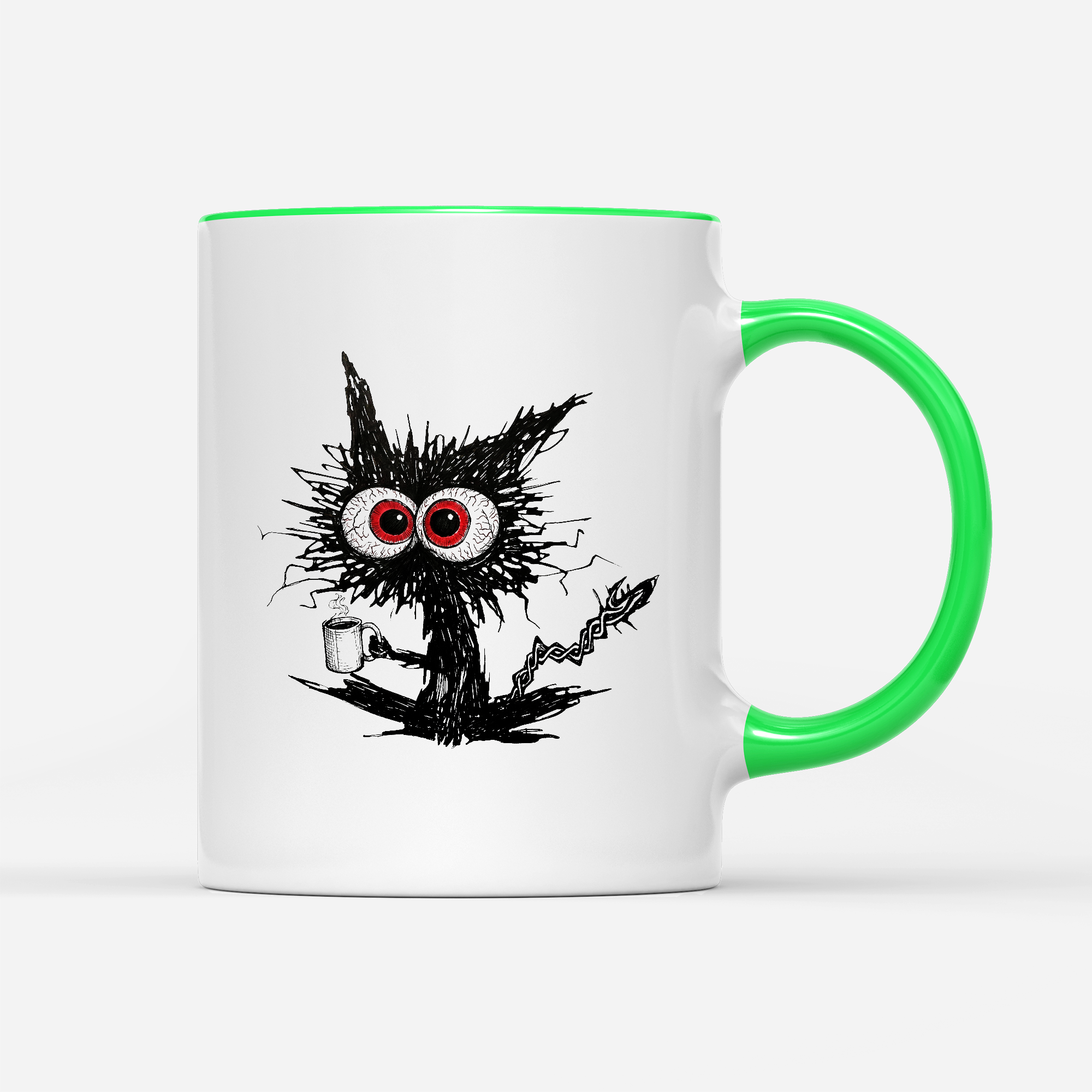 Tasse Katze Kaffee