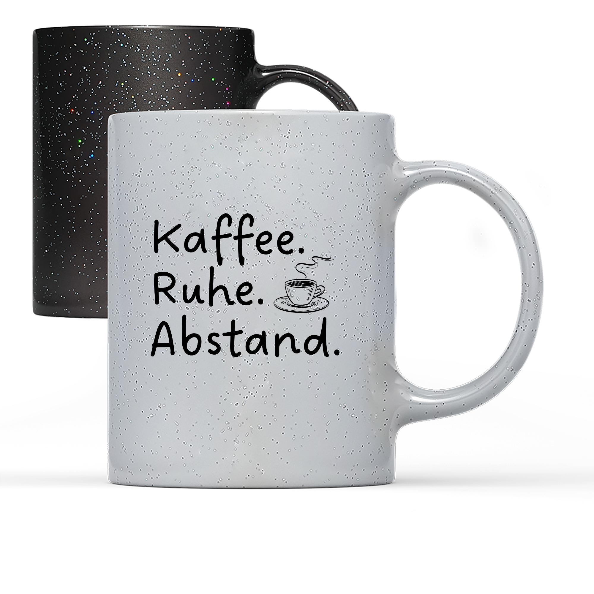 Tasse Magic Kaffee Ruhe Abstand