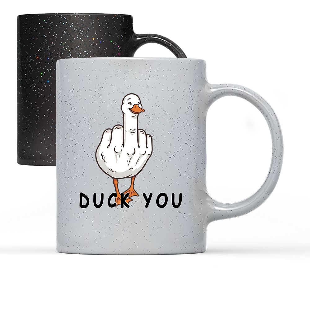 Tasse Magic Duck You Farbwechsel