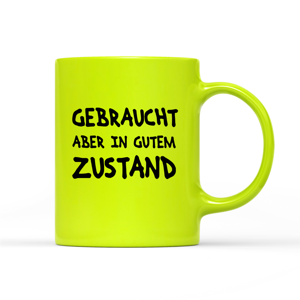 Tasse Neon gebraucht aber in gutem zustand