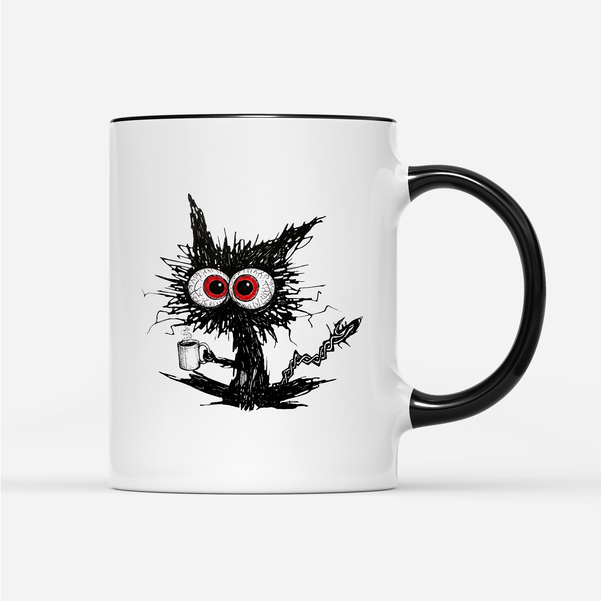 Tasse Katze Kaffee