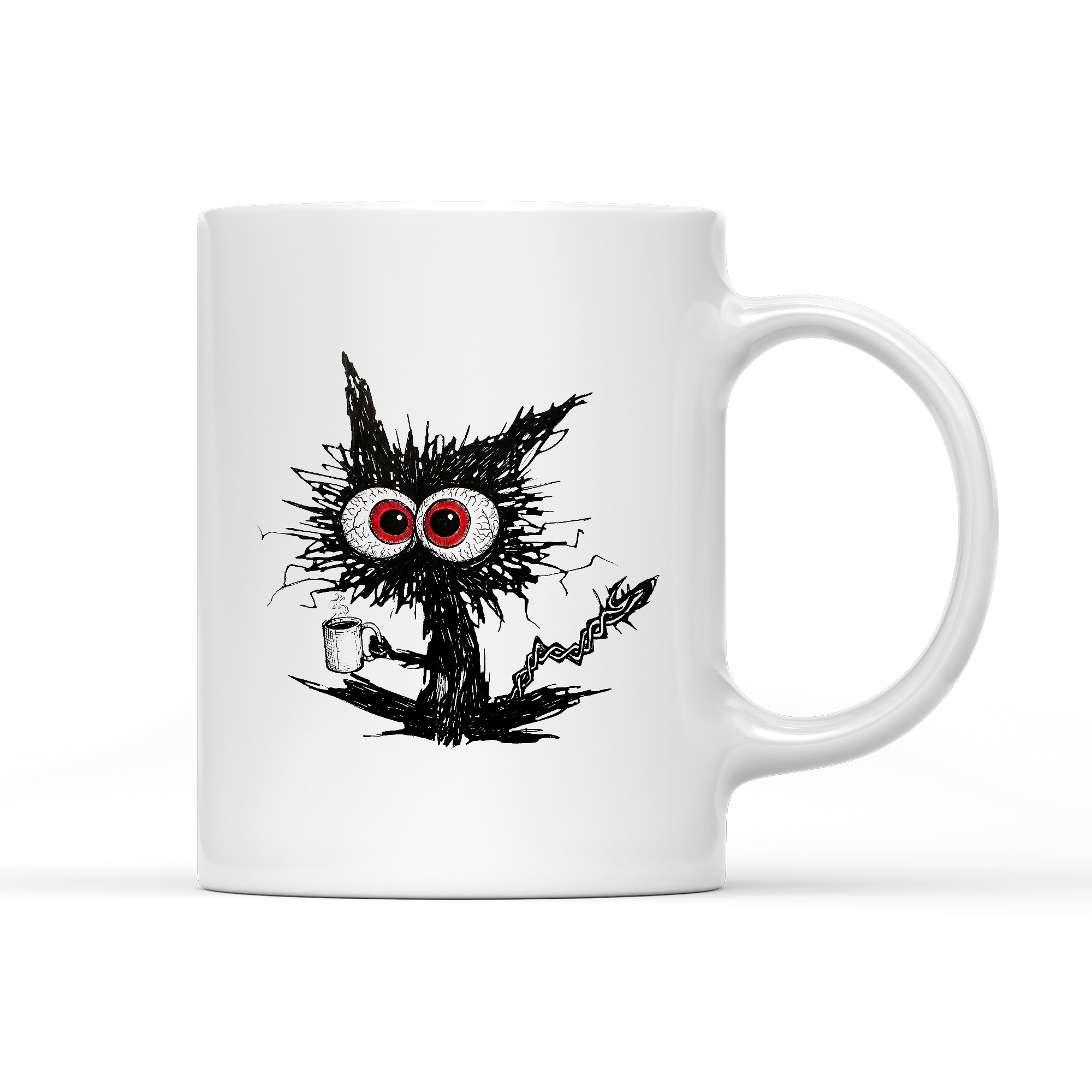 Tasse Katze Kaffee