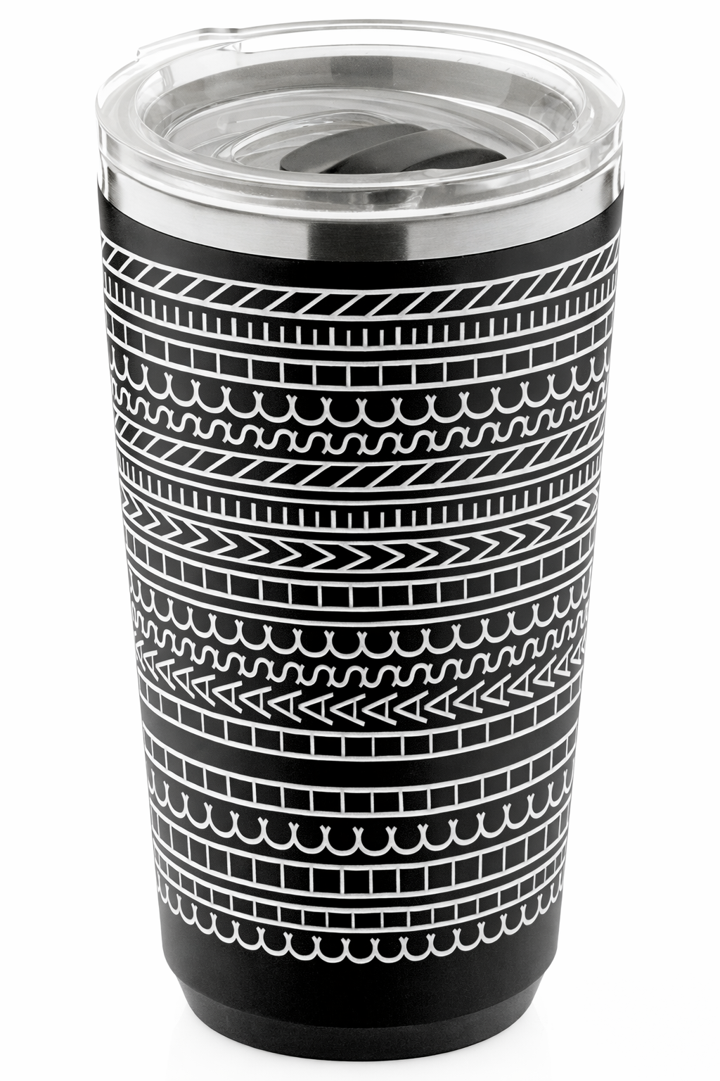 Ich hasse Menschen“ Thermobecher – 500 ml – Schwarz – Edelstahl – Lasergravur