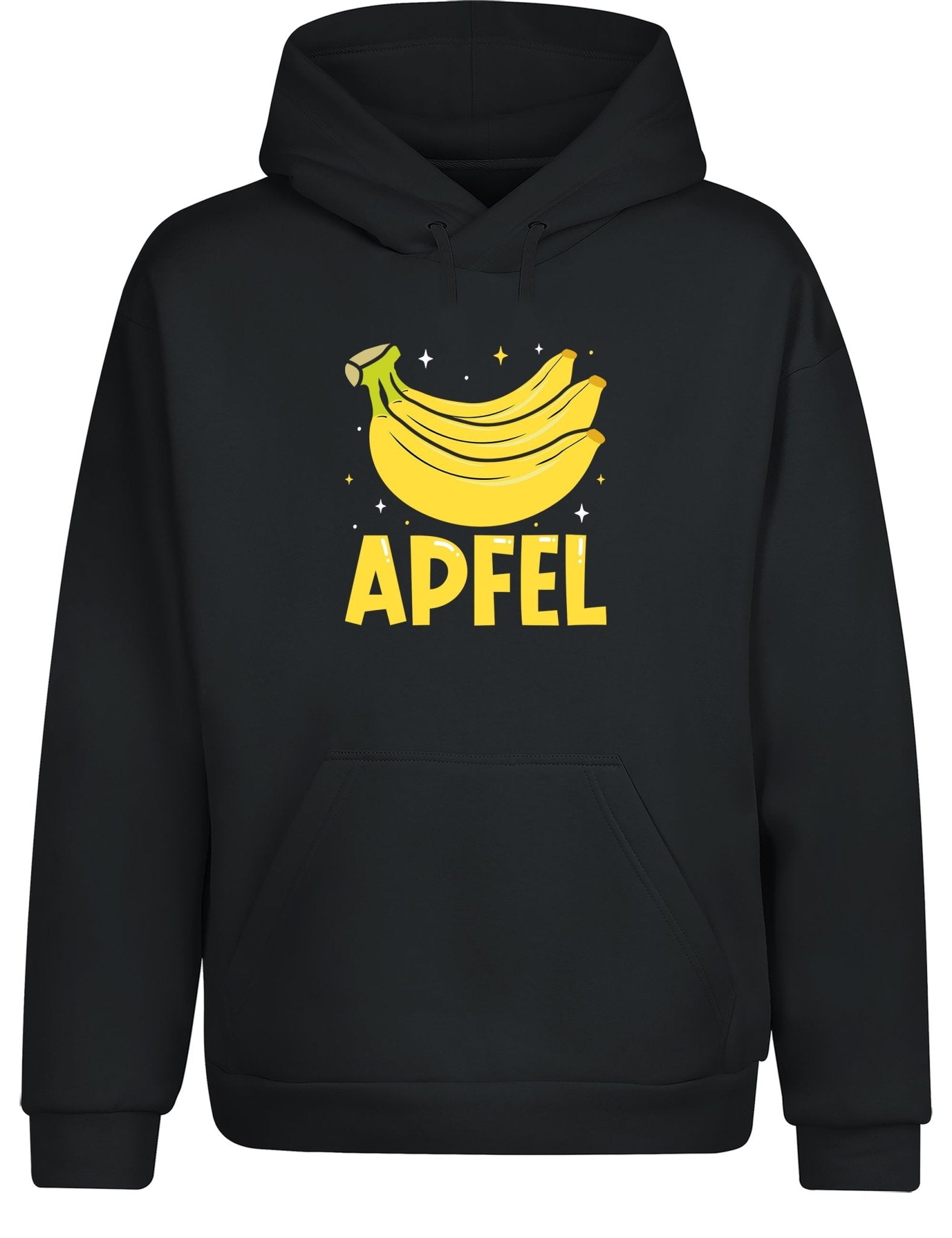 Apfel Banane Party Statement Hoodie Kapuzenpullover Unisex - tshirtladen - Hoodie
