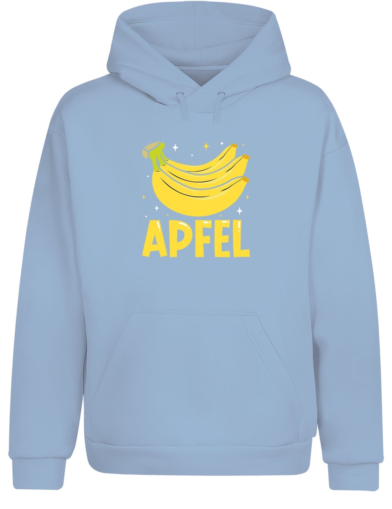 Apfel Banane Party Statement Hoodie Kapuzenpullover Unisex - tshirtladen - Hoodie