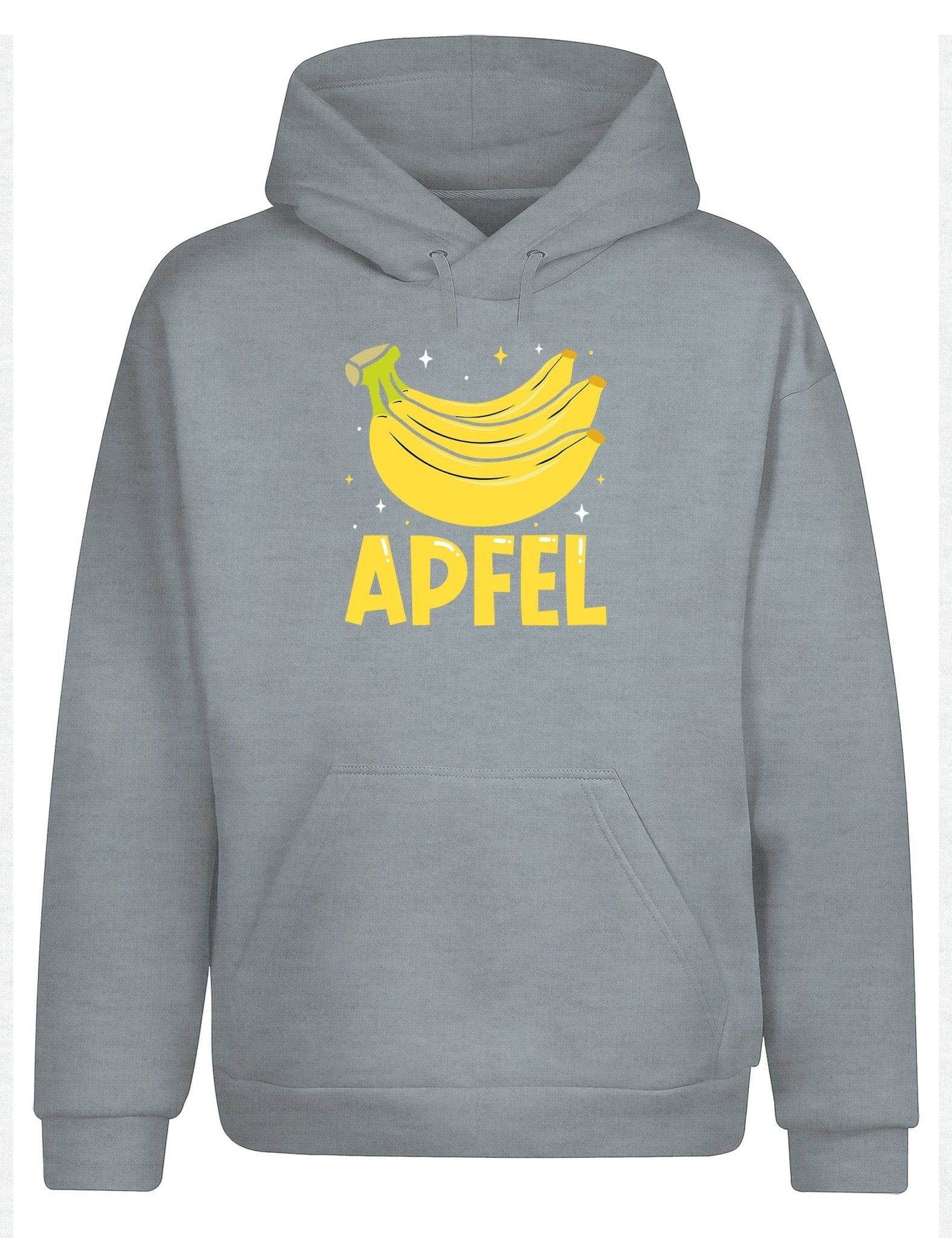 Apfel Banane Party Statement Hoodie Kapuzenpullover Unisex - tshirtladen - Hoodie