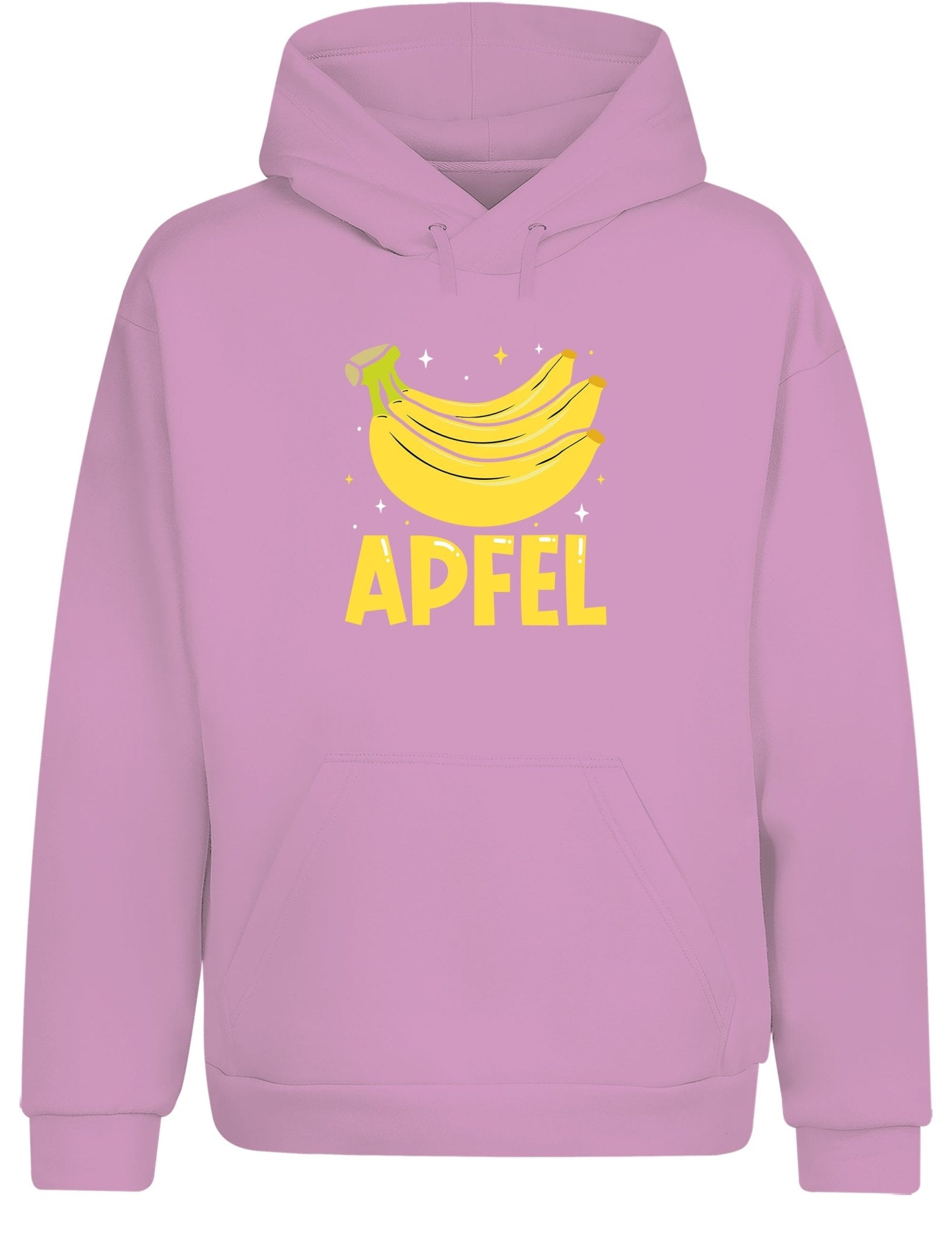 Apfel Banane Party Statement Hoodie Kapuzenpullover Unisex - tshirtladen - Hoodie