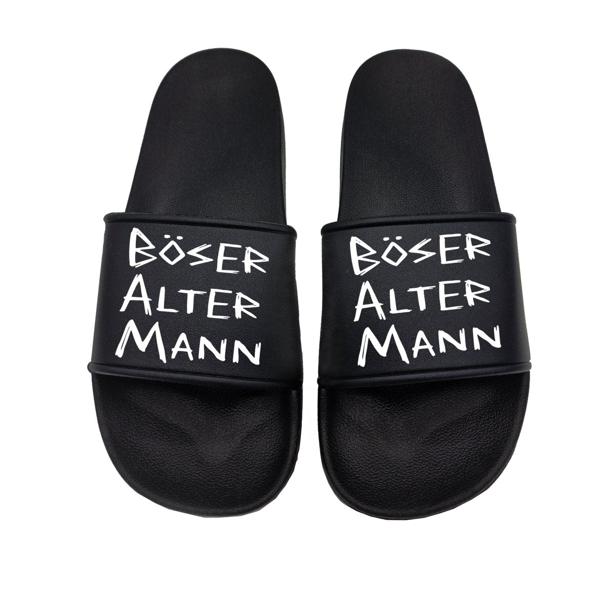 Badeschuhe Böser Alter Mann - Schwarzer - Kaffee