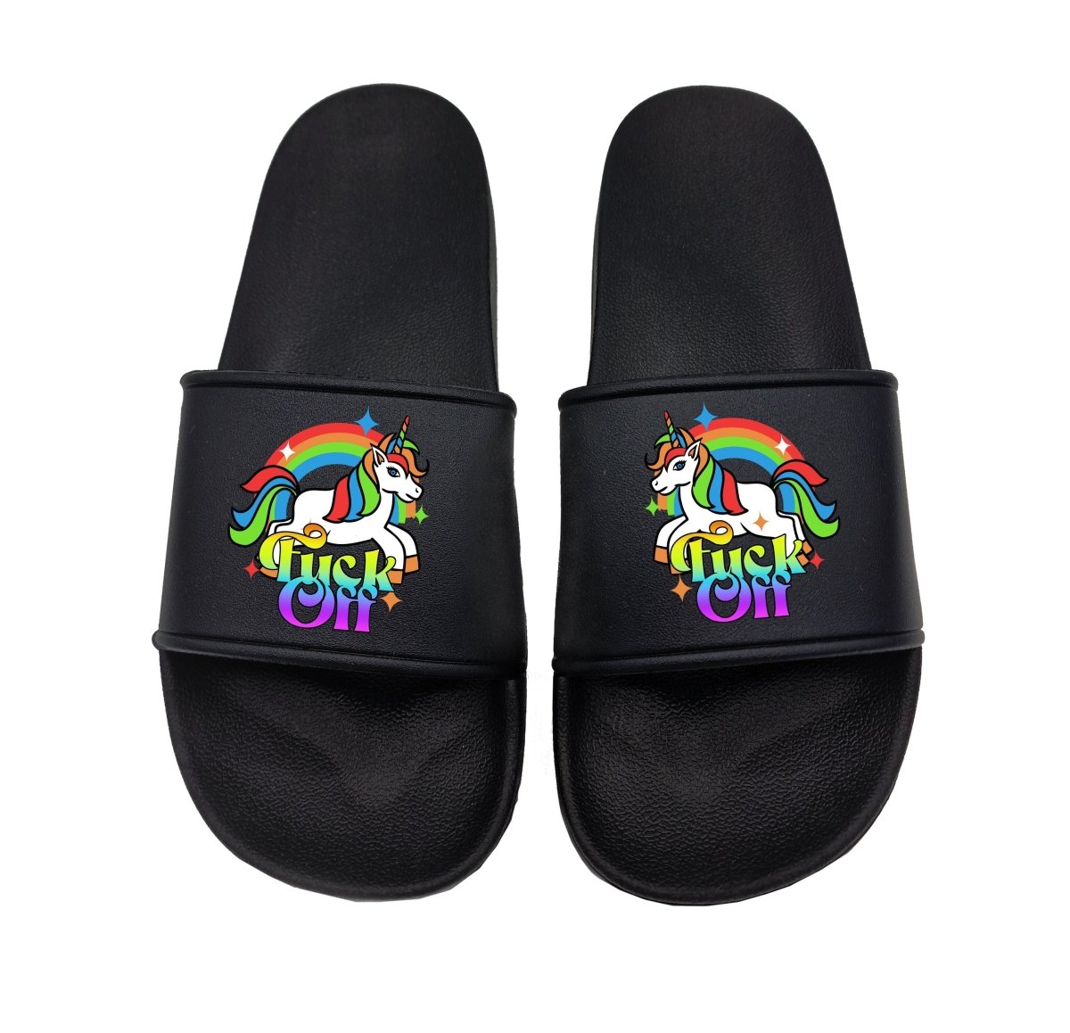 Badeschuhe Einhorn - Schwarzer - Kaffee