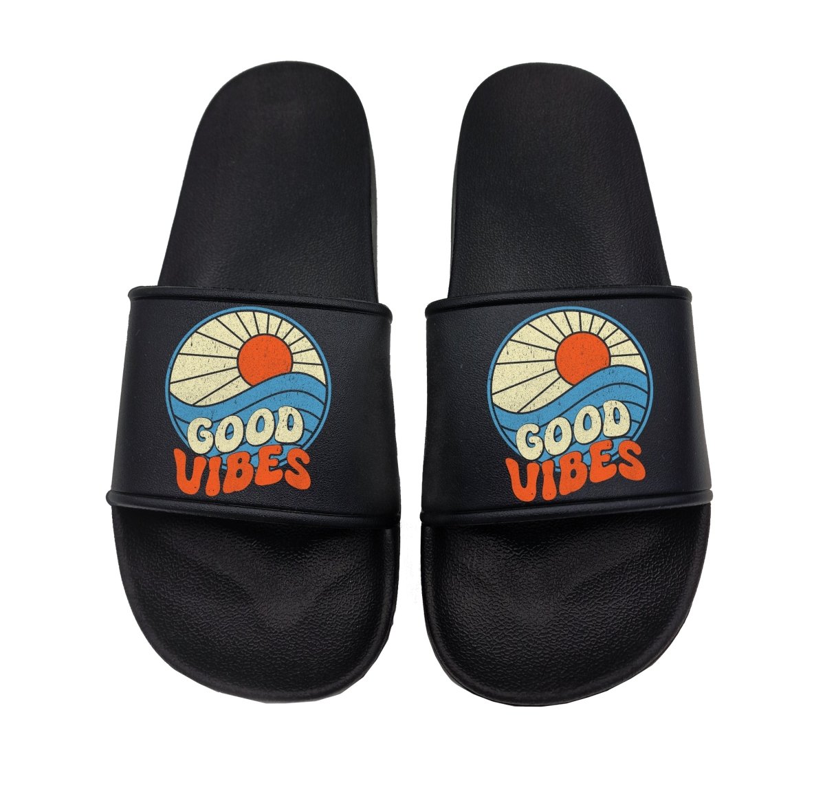 Badeschuhe Good Vibes - Schwarzer - Kaffee