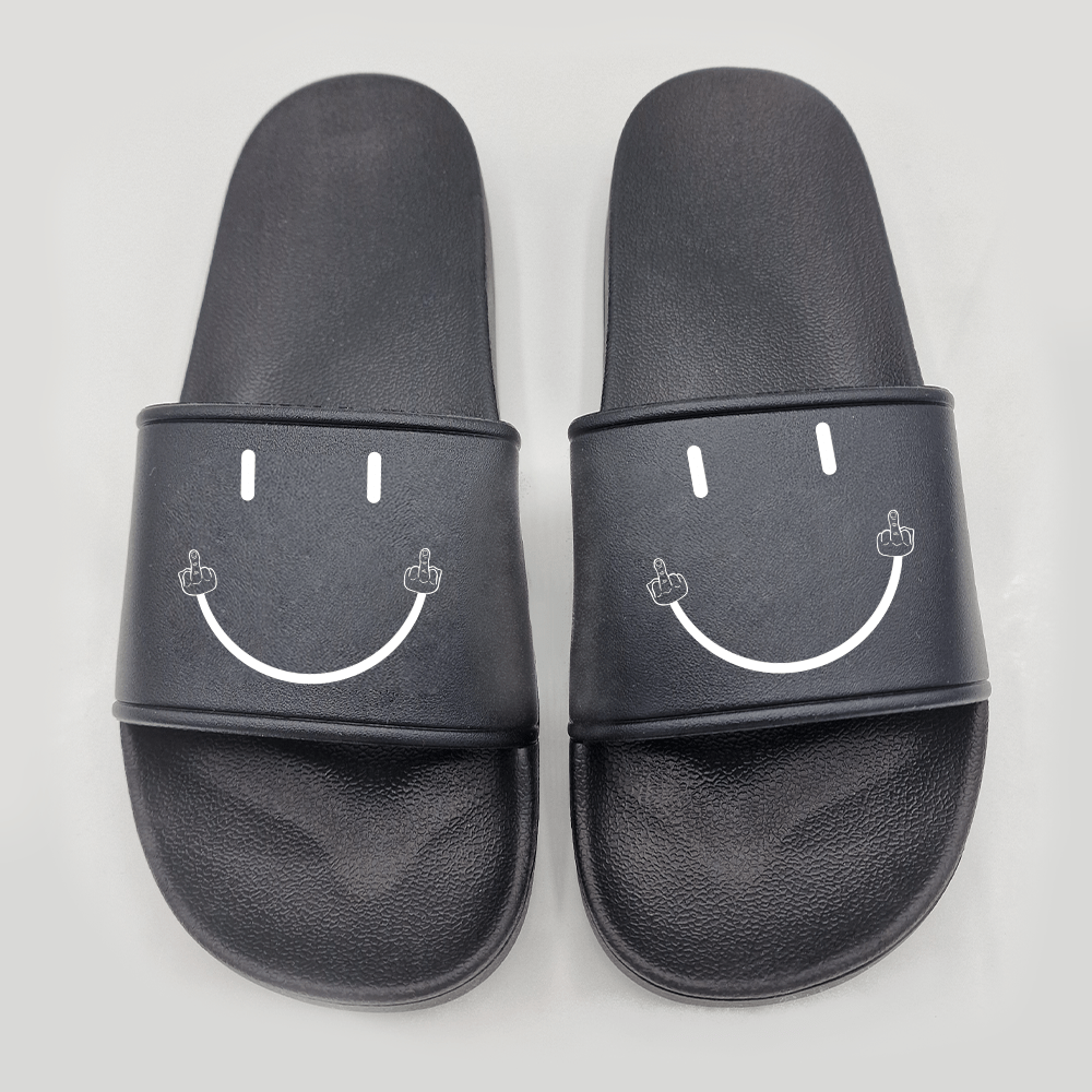 Badeschuhe Smile - Schwarzer - Kaffee