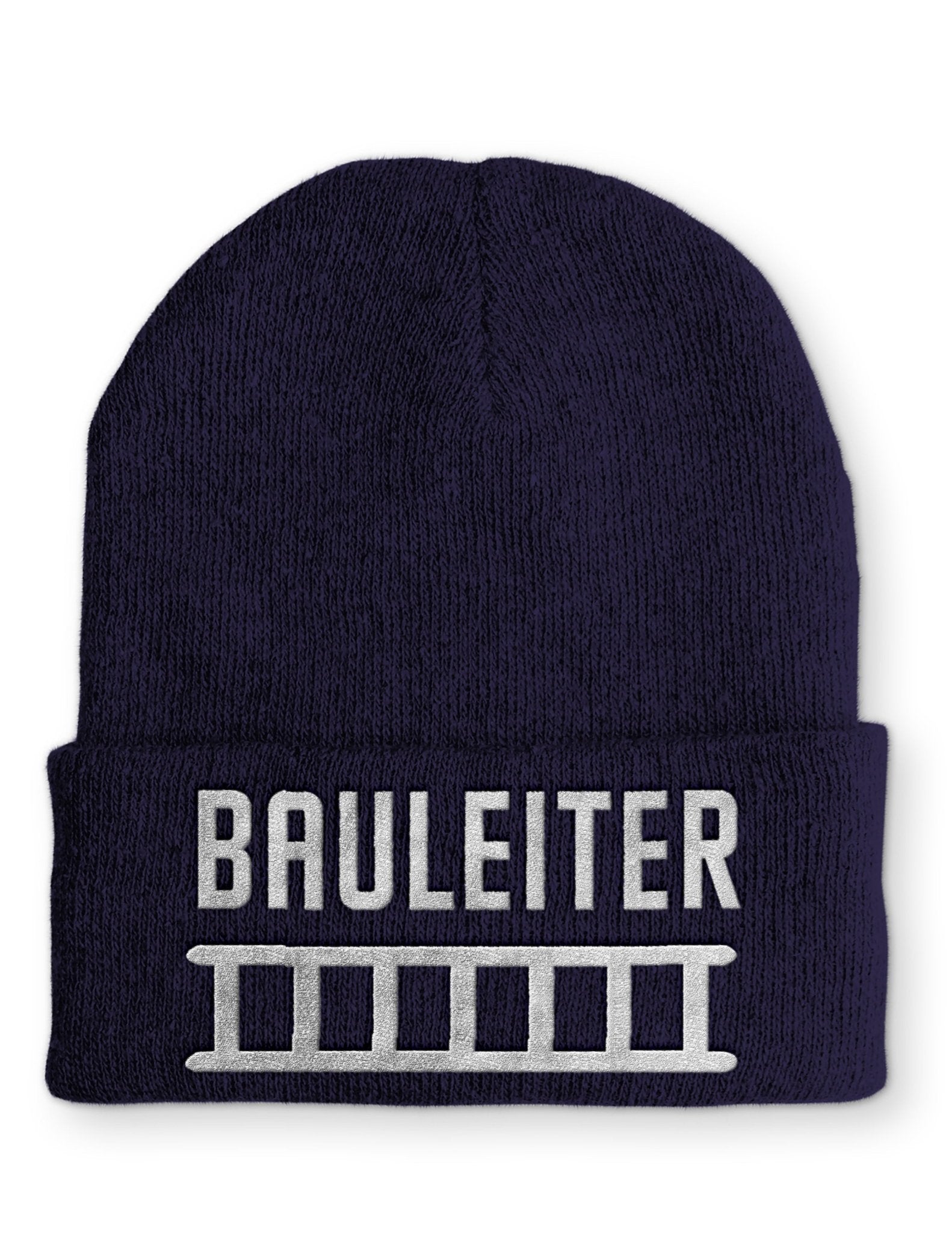 Bauleiter Beanie Mütze mit Spruch - tshirtladen - Mütze