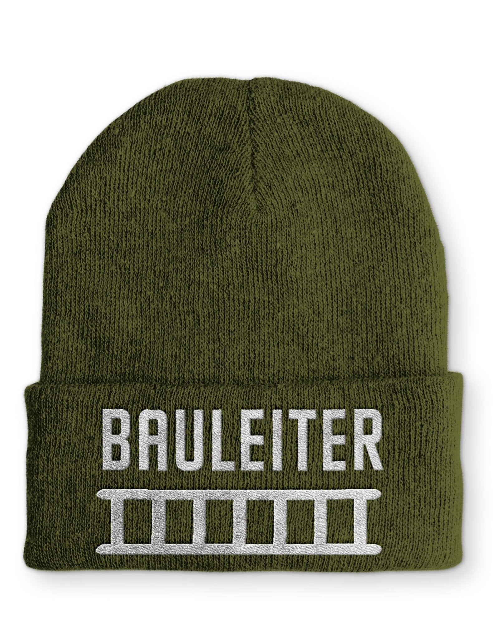 Bauleiter Beanie Mütze mit Spruch - tshirtladen - Mütze