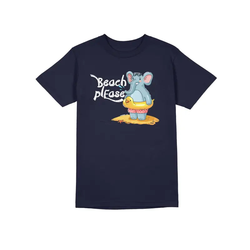 Beach Please Urlaub Statement Herren T - Shirt - S / Navy