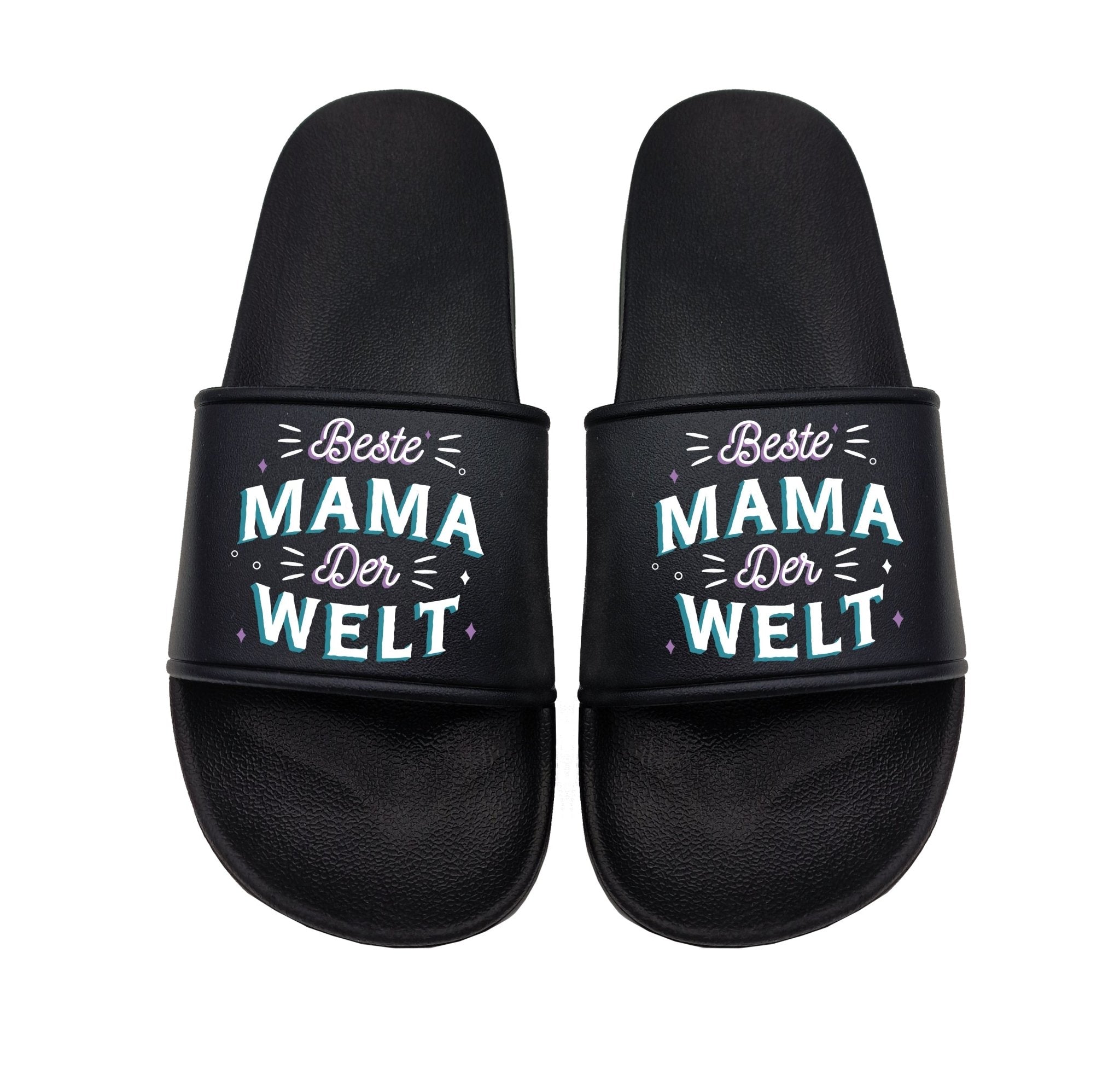 Beste Mama der Welt perfekt für Urlaub und Strand unsere lustigen Badelatschen - tshirtladen - Badelatschen