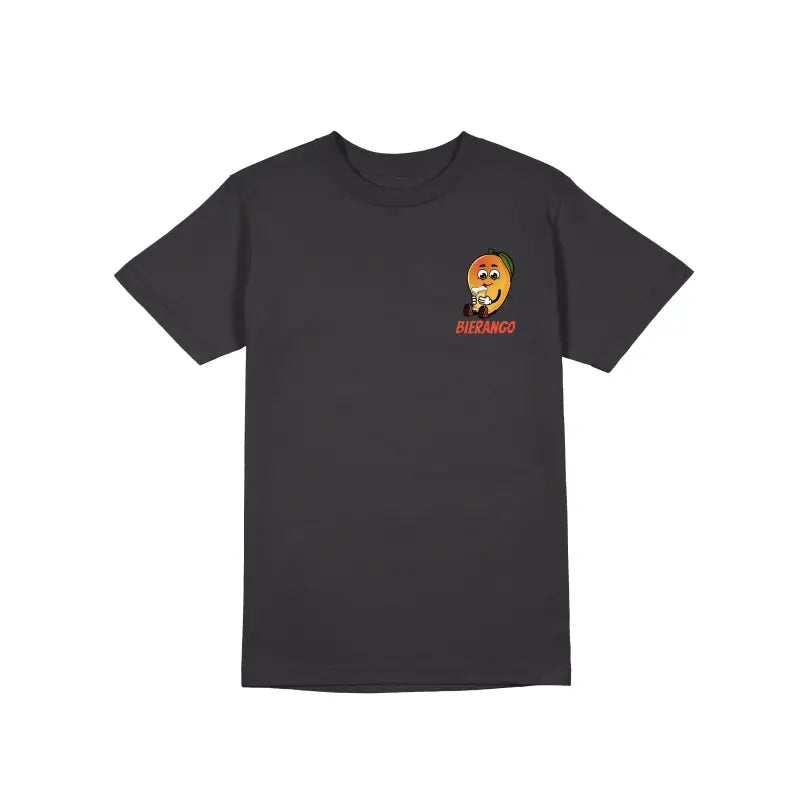 Bierango Bierfashion Herren Unisex T - Shirt - S / Dunkelgrau