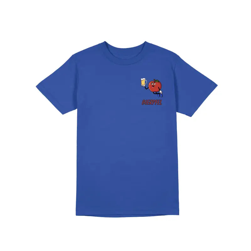 Bierpfel Bierfashion Herren Unisex T - Shirt - S / Royal