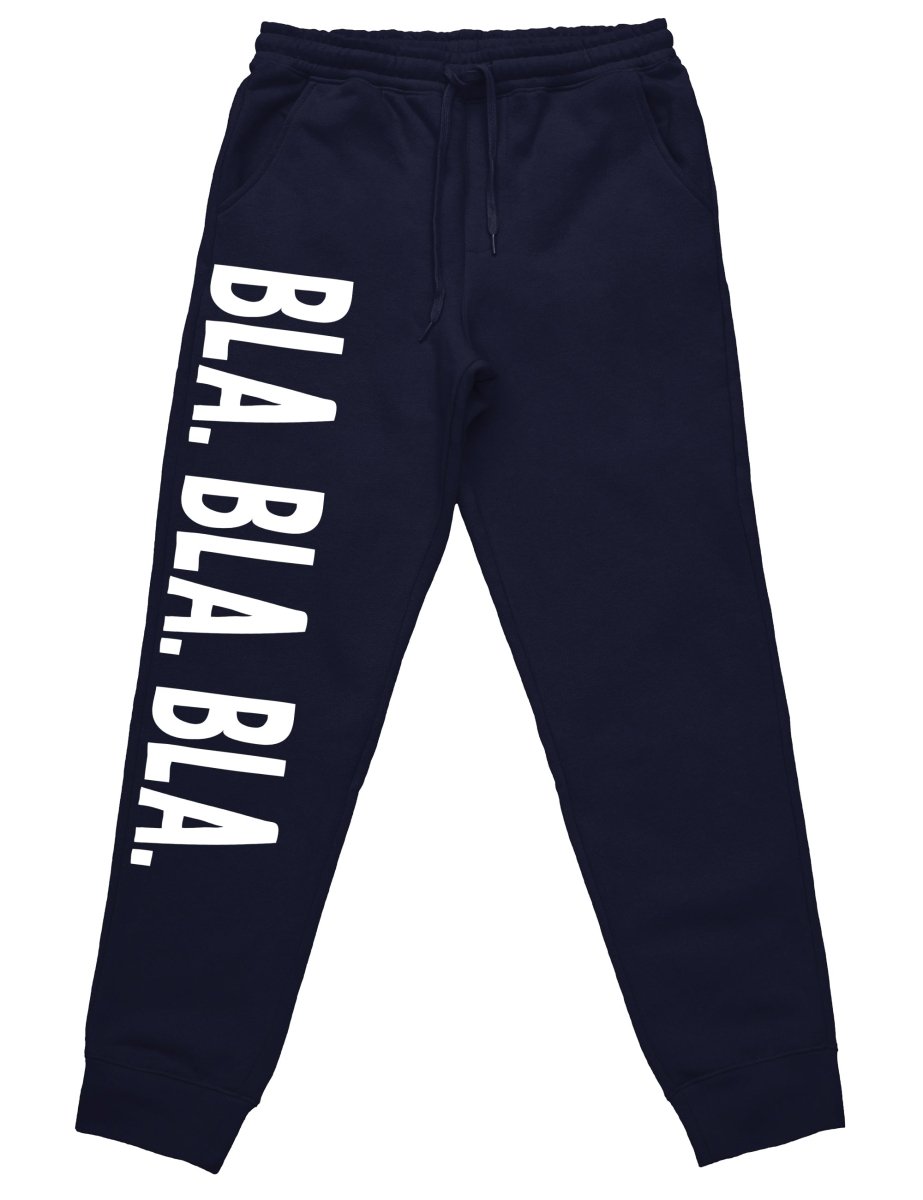 Bla. Bla. Bla. Jogginghose mit lustigem Spruch - Schwarzer - Kaffee