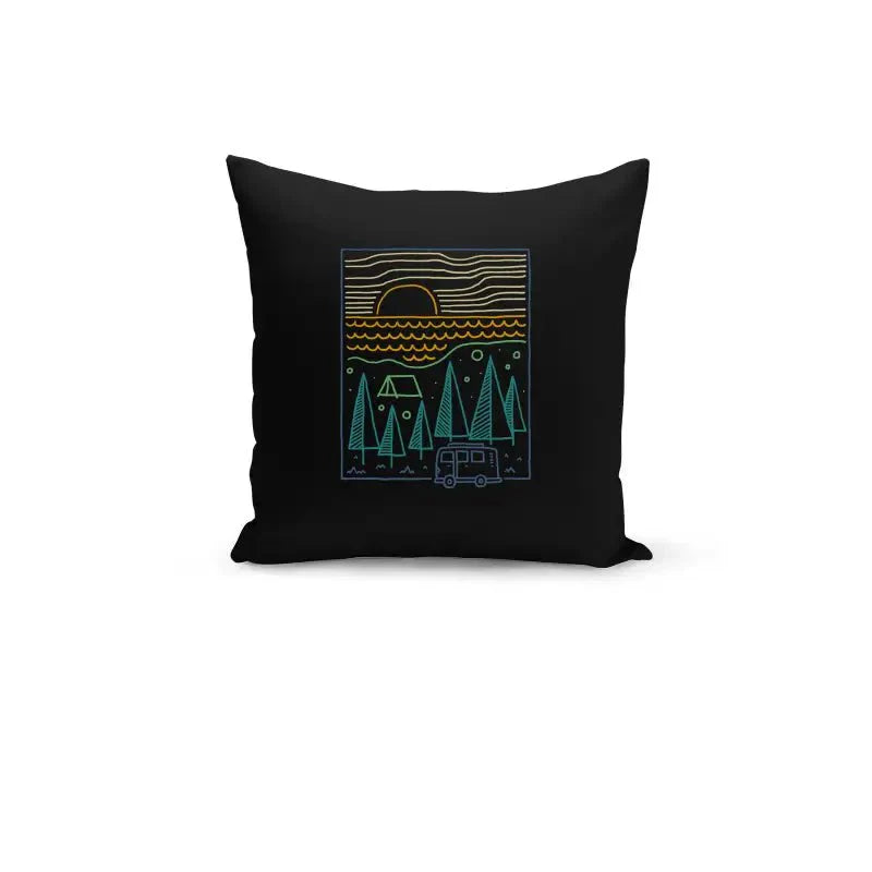 Camp River lustiges Kissen - tshirtladen - Kissen