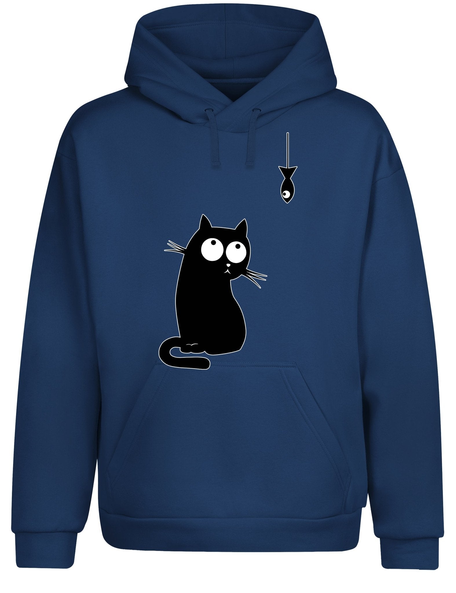 Cat Fish Hoodie Unisex - tshirtladen - Hoodie