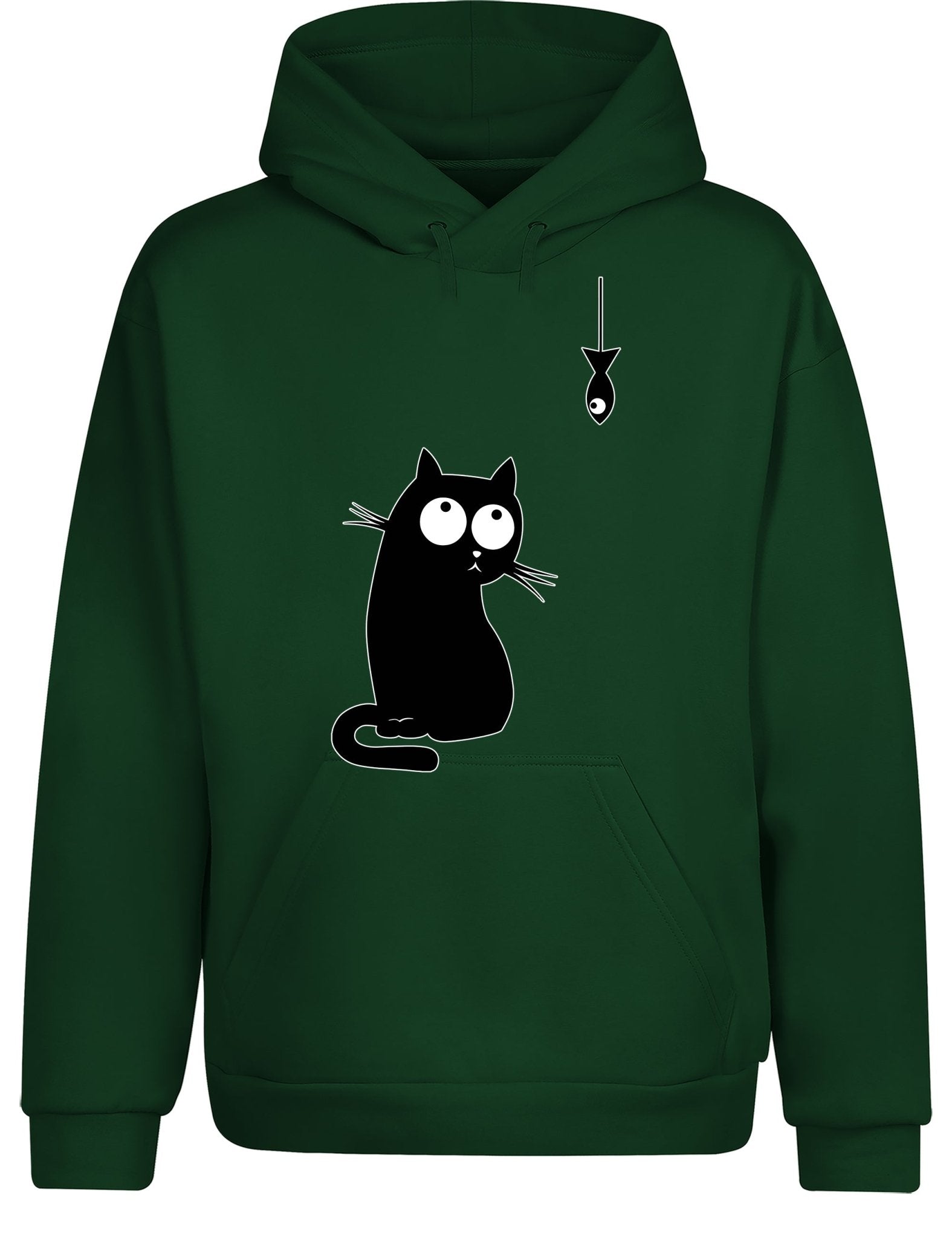 Cat Fish Hoodie Unisex - tshirtladen - Hoodie
