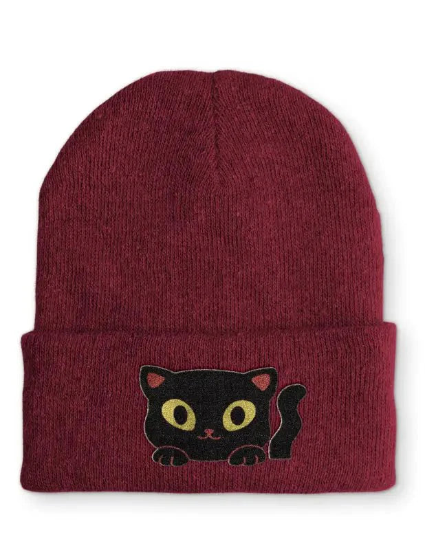 Cute Cat Statement Beanie Mütze mit Spruch - tshirtladen - Mütze