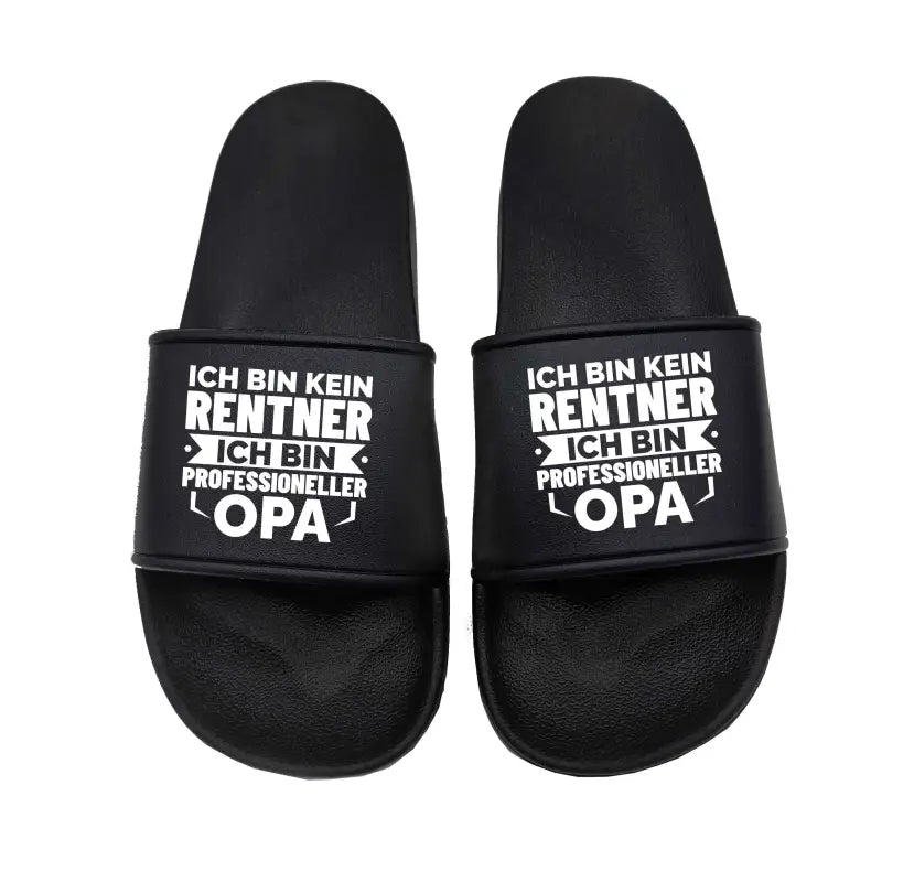 Badeschuhe Der mit dem Hund geht