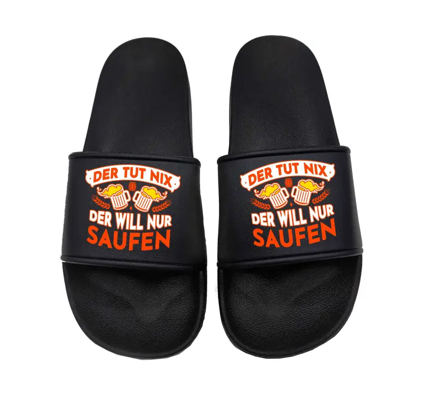 Badeschuhe Der tut nix der will nur saufen!