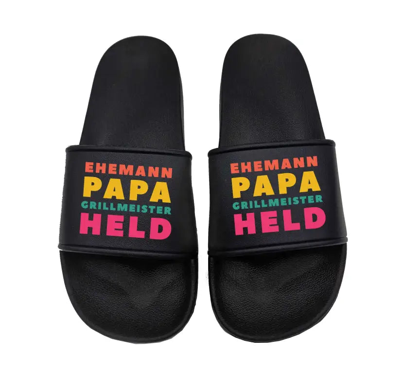 Badeschuhe Ehemann Papa Grillmeister Held
