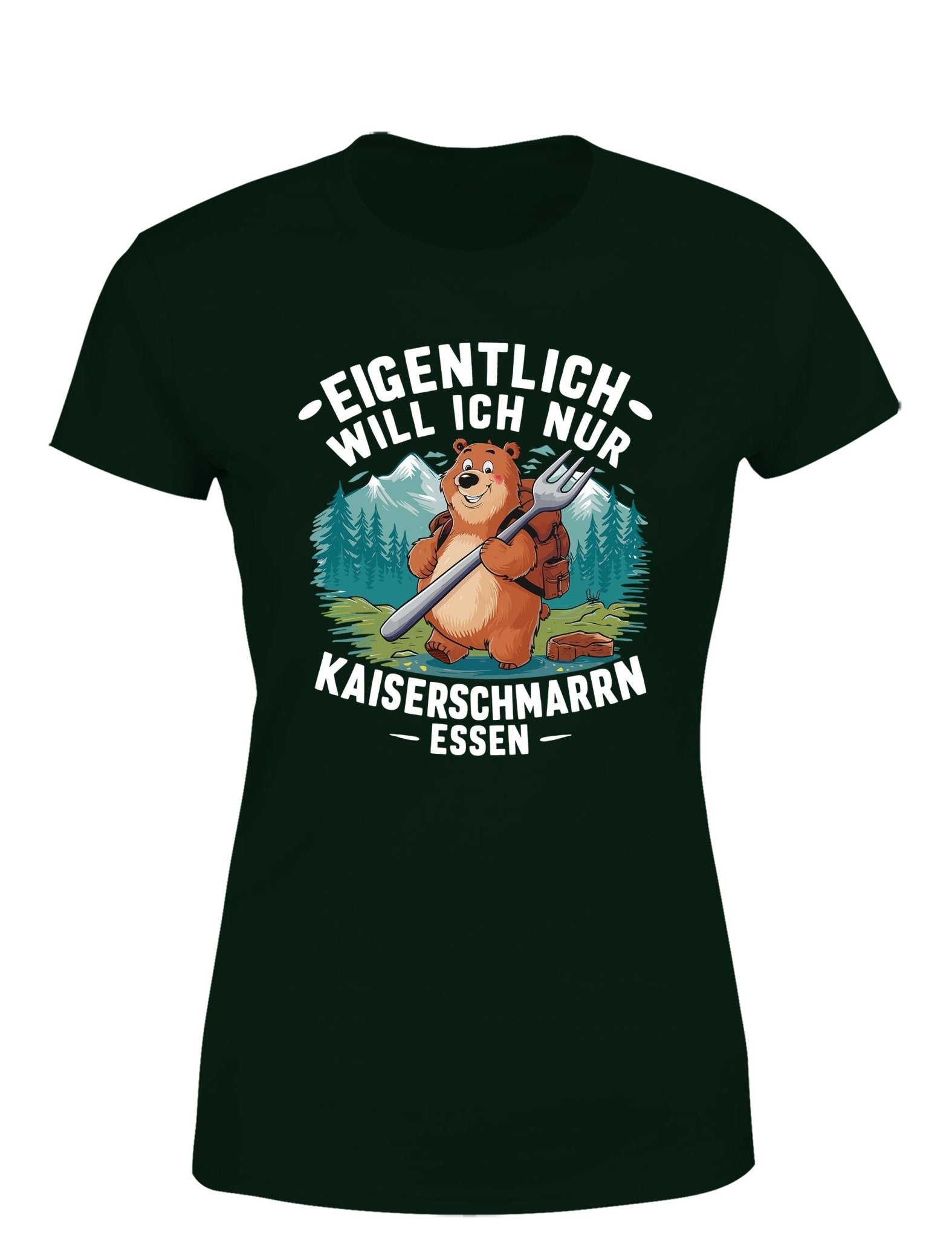 Eigentlich will ich nur Kaiserschmarrn essen Damen T-Shirt - tshirtladen - T-Shirt