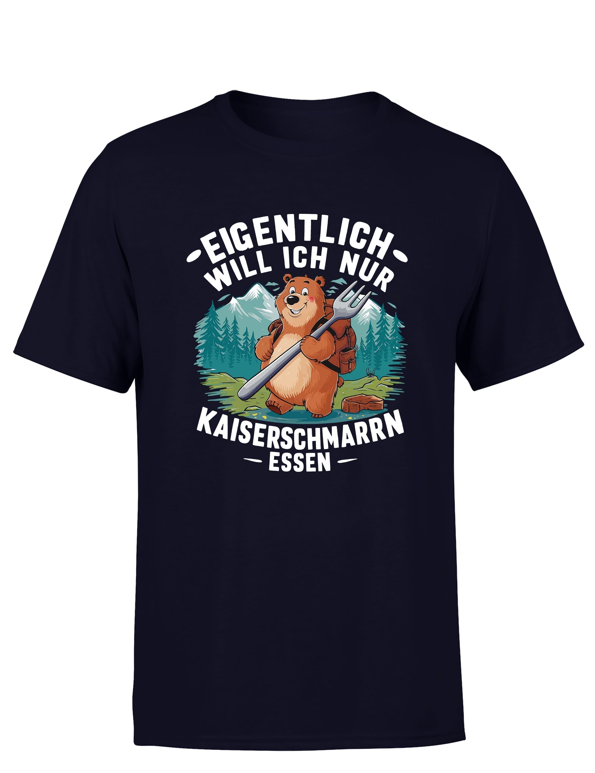 Eigentlich will ich nur Kaiserschmarrn Herren T-Shirt - tshirtladen