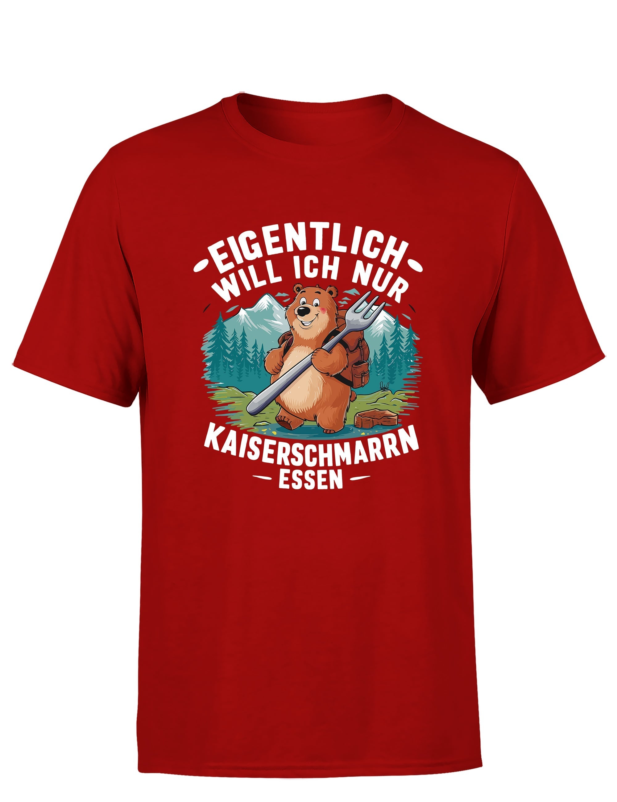 Eigentlich will ich nur Kaiserschmarrn Herren T-Shirt - tshirtladen