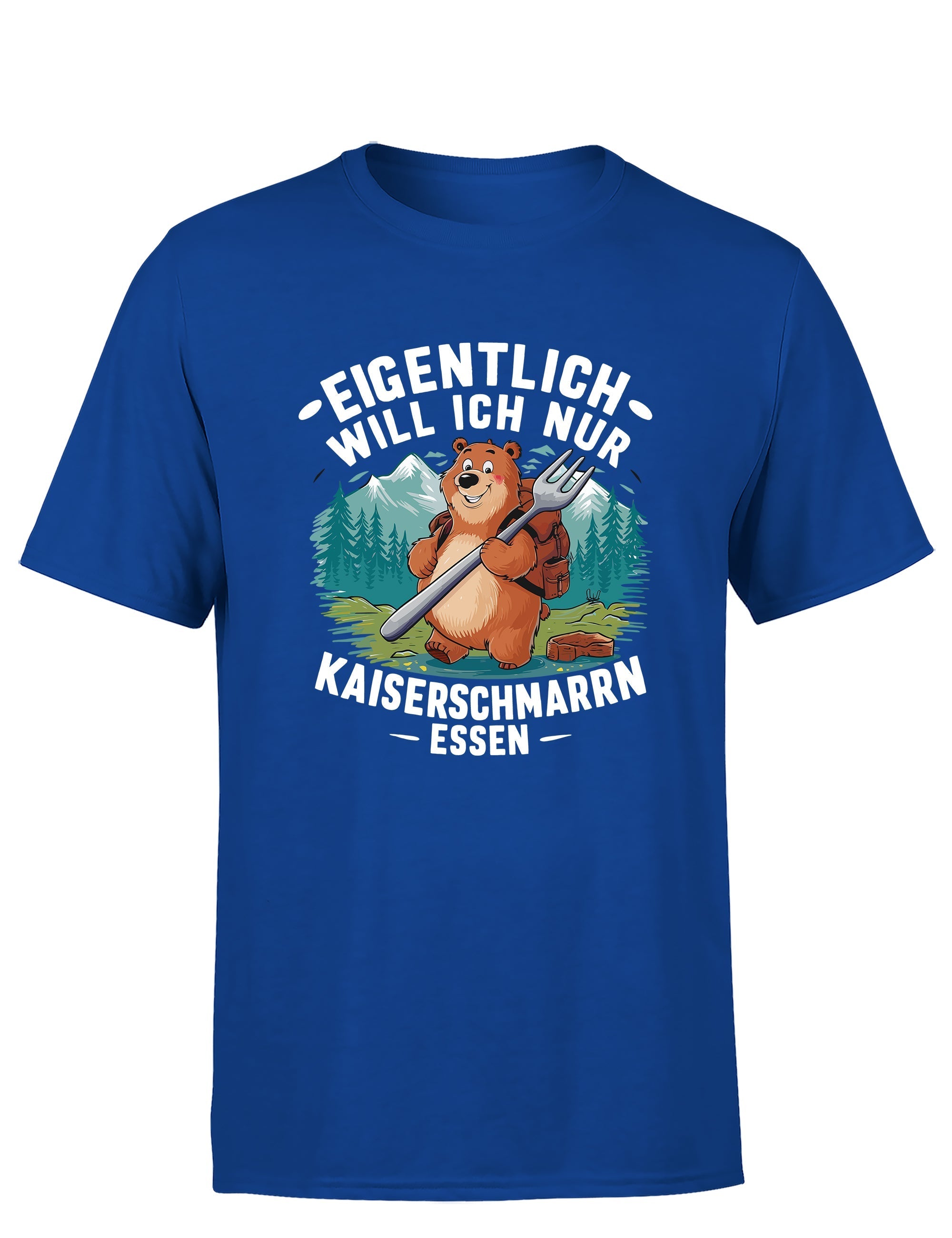 Eigentlich will ich nur Kaiserschmarrn Herren T-Shirt - tshirtladen