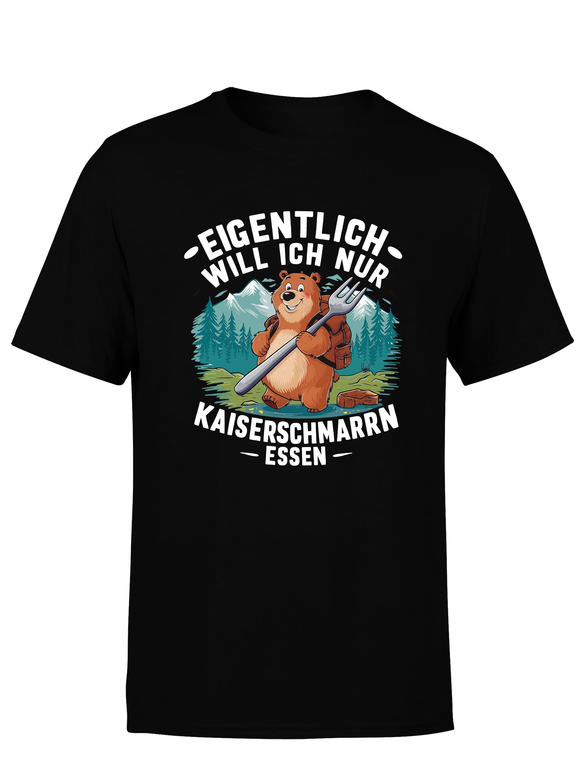 Eigentlich will ich nur Kaiserschmarrn Herren T-Shirt - tshirtladen