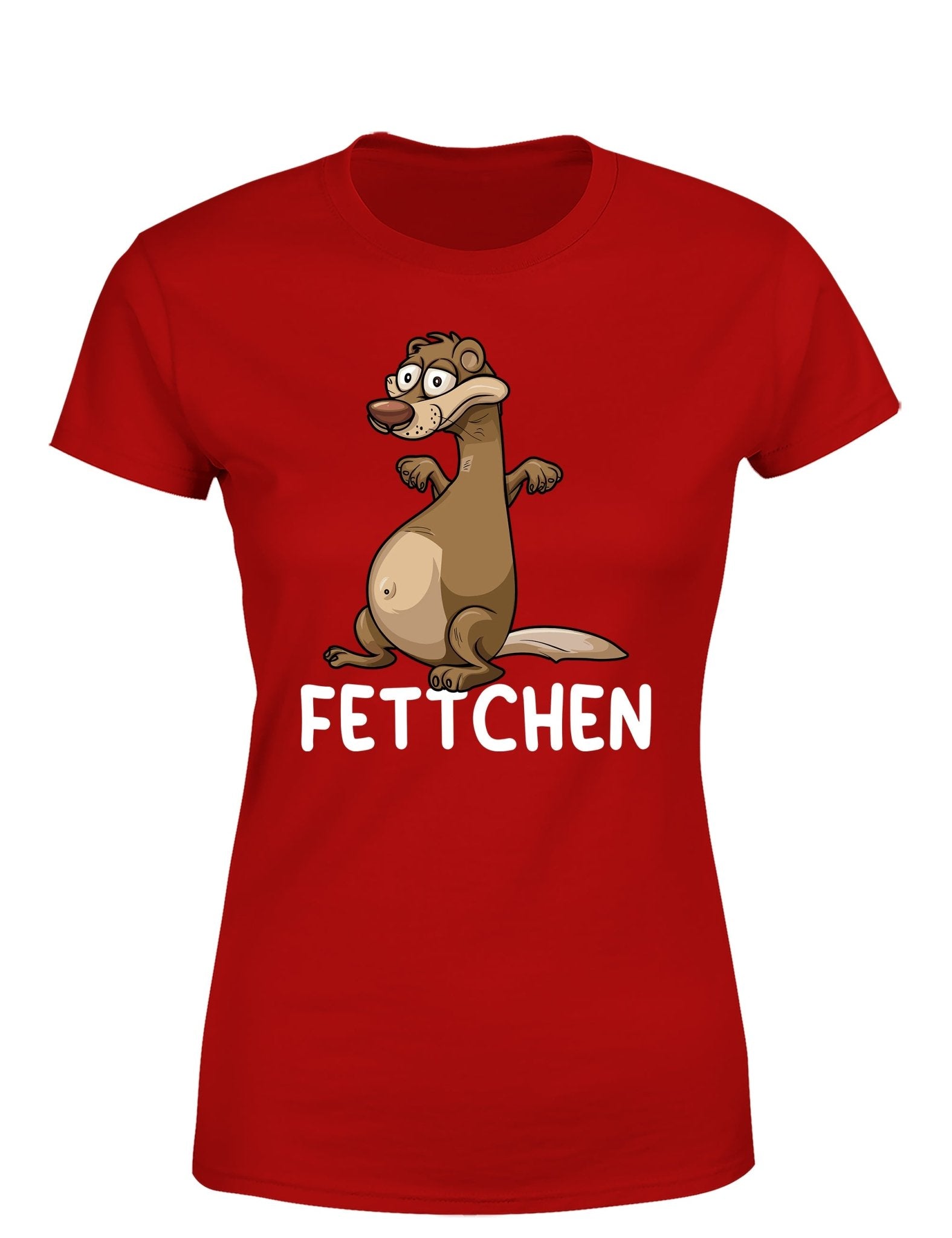 Fettchen – Das freche Statement Damen T-Shirt - tshirtladen - T-Shirt